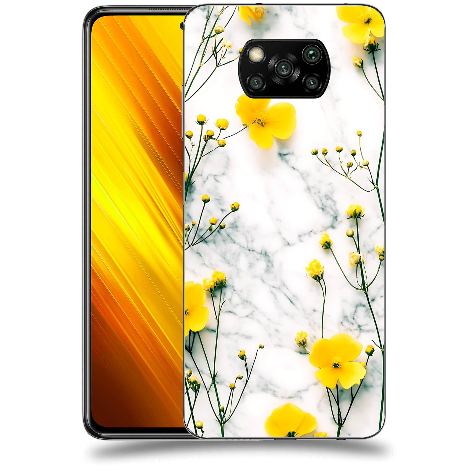 ACOVER Kryt na mobil Xiaomi Poco X3 - Jarní elegance