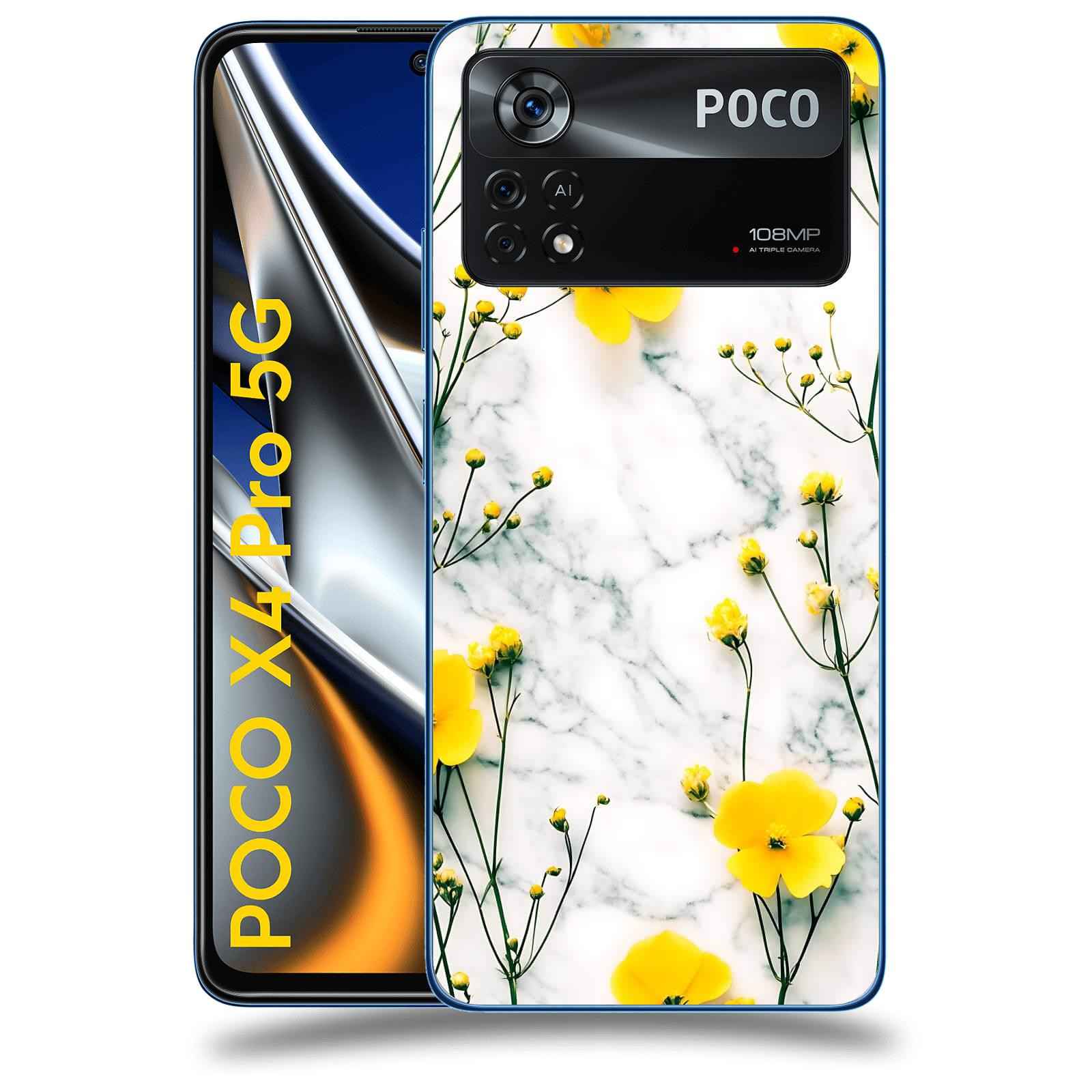 ACOVER Kryt na mobil Xiaomi Poco X4 Pro 5G - Jarní elegance