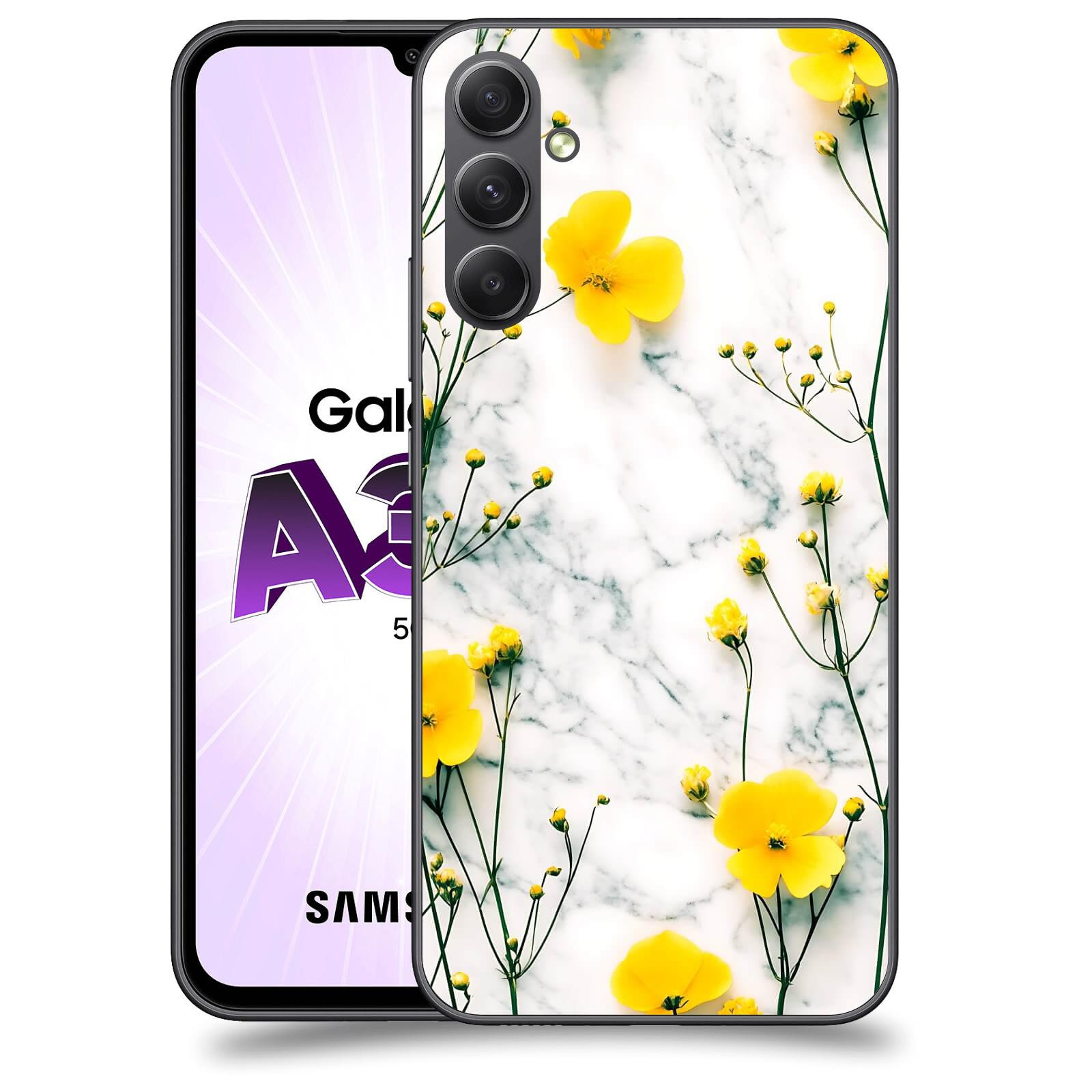 ACOVER Kryt na mobil Samsung Galaxy A34 - Jarní elegance
