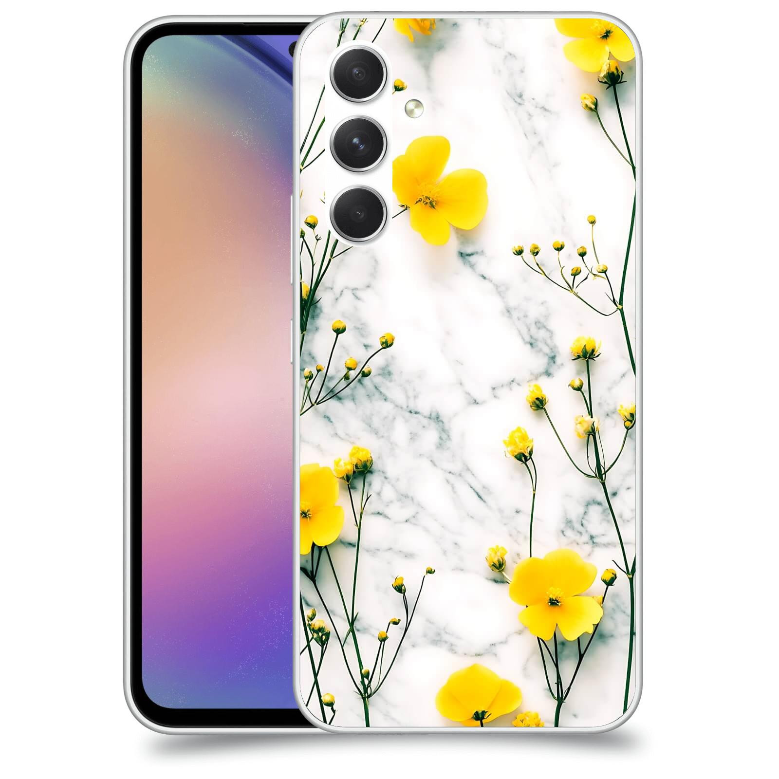 ACOVER Kryt na mobil Samsung Galaxy M54 5G - Jarní elegance