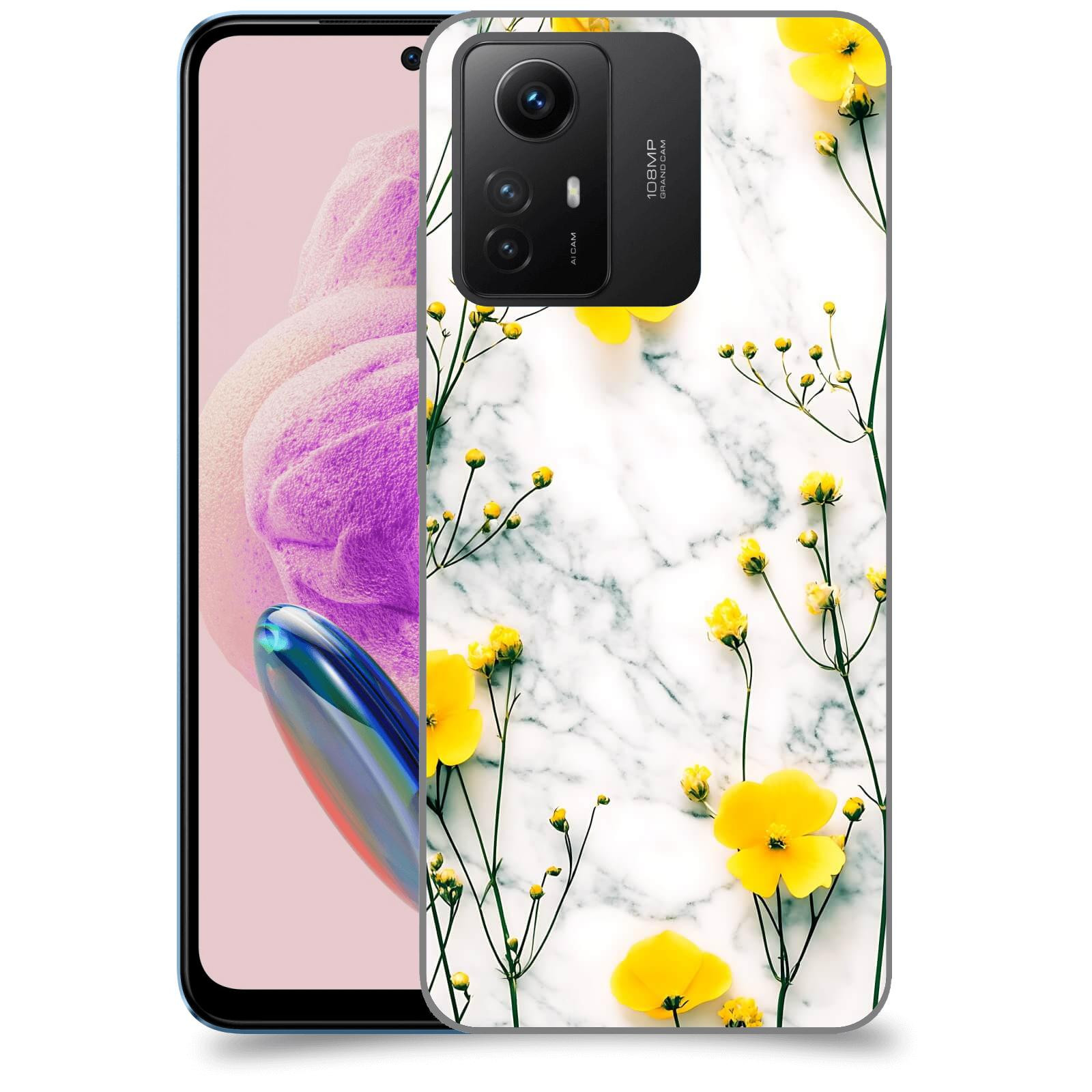 ACOVER Kryt na mobil Xiaomi Redmi Note 12S - Jarní elegance
