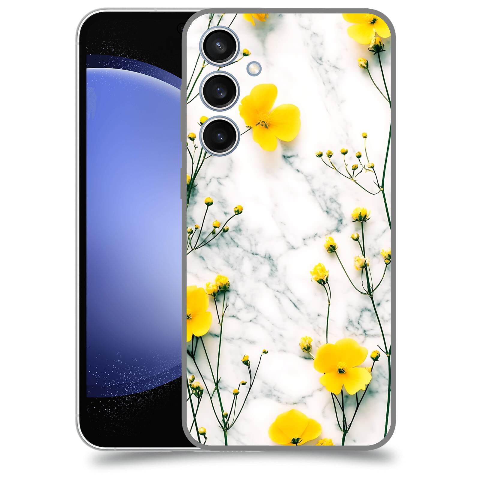 ACOVER Kryt na mobil Samsung Galaxy S23 FE - Jarní elegance