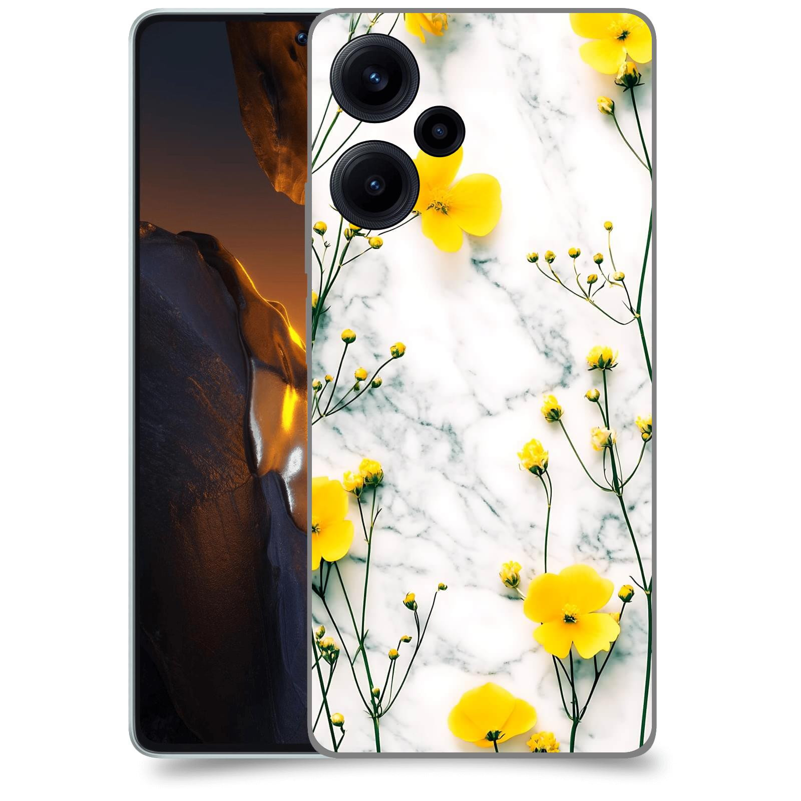 ACOVER Kryt na mobil Xiaomi Poco F5 - Jarní elegance