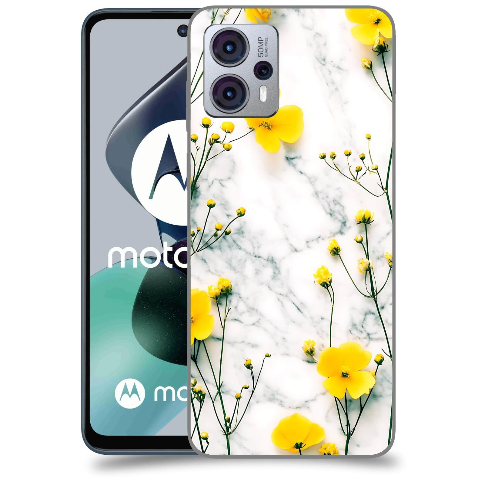 ACOVER Kryt na mobil Motorola Moto G23 - Jarní elegance