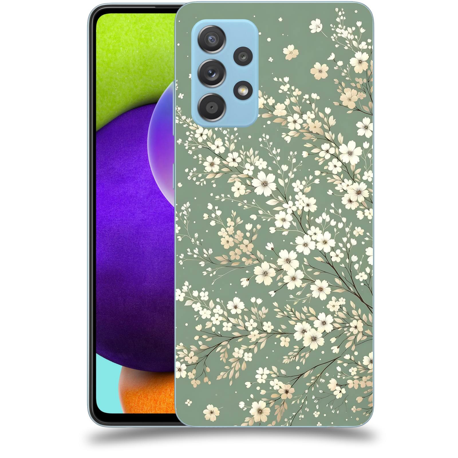 ACOVER Kryt na mobil Samsung Galaxy A52 A525F - Jarní harmonie