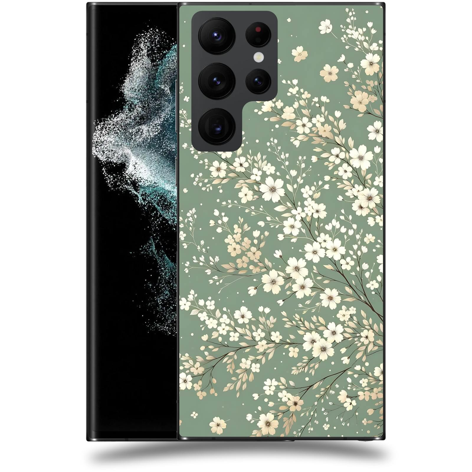 ACOVER Kryt na mobil Samsung Galaxy S22 Ultra 5G - Jarní harmonie