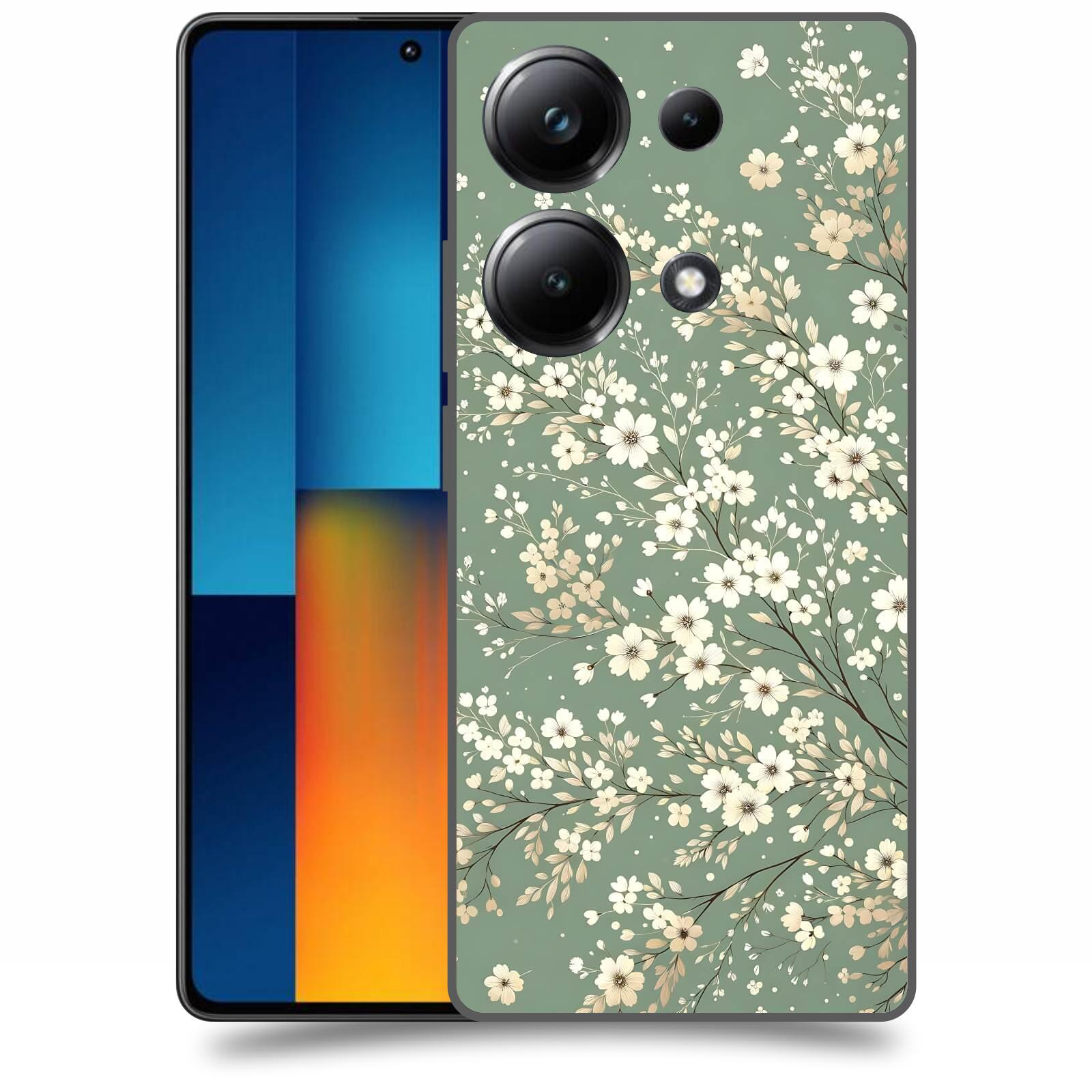 ACOVER Kryt na mobil Poco M6 - Jarní harmonie