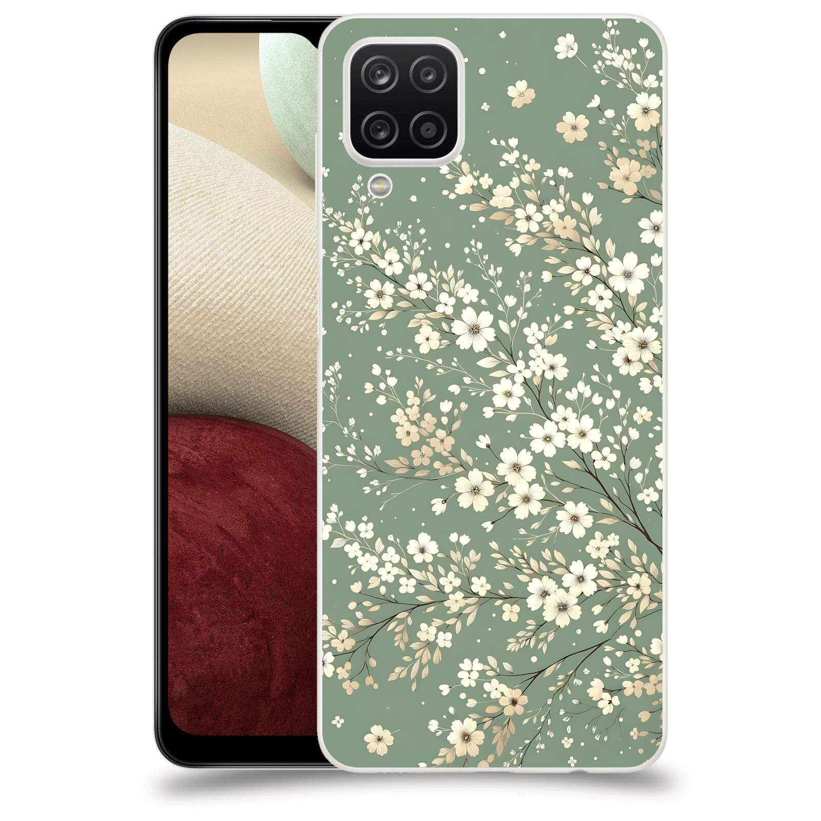 ACOVER Kryt na mobil Samsung Galaxy A12 A125F - Jarní harmonie