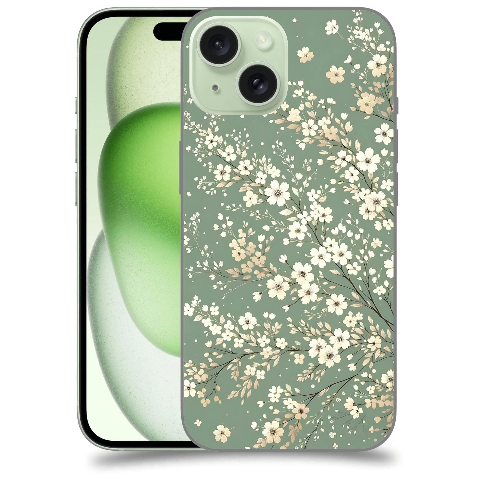 ACOVER Kryt na mobil Apple iPhone 15 - Jarní harmonie