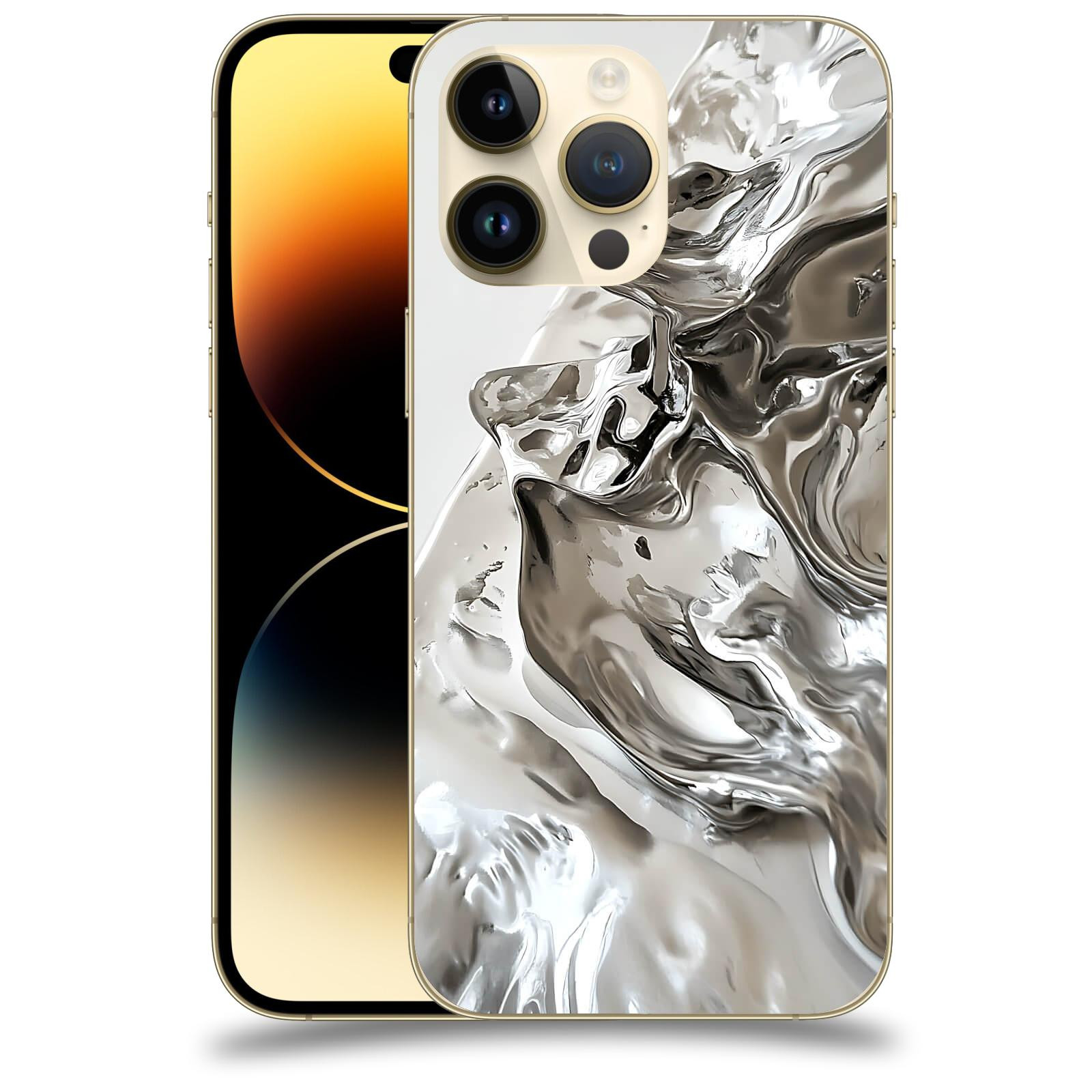 ACOVER Kryt na mobil Apple iPhone 14 Pro Max - Tekutost a Futurismus