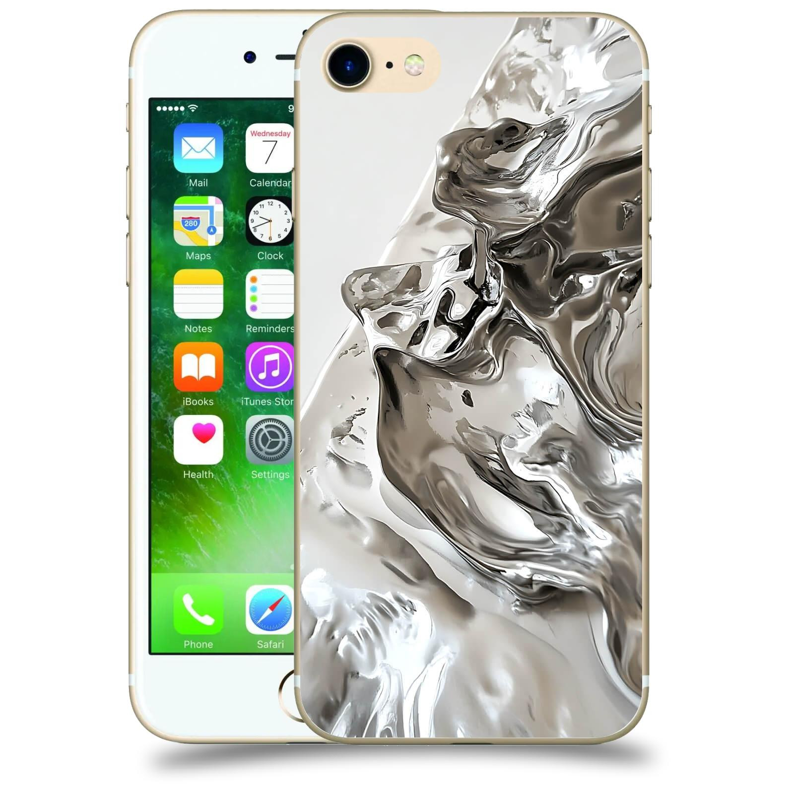 ACOVER Kryt na mobil Apple iPhone 7 - Tekutost a Futurismus