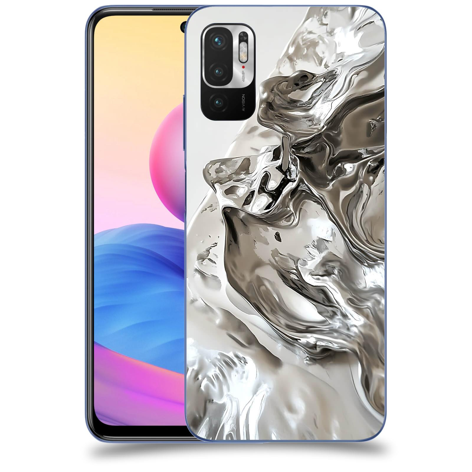 ACOVER Kryt na mobil Xiaomi Redmi Note 10 5G - Tekutost a Futurismus
