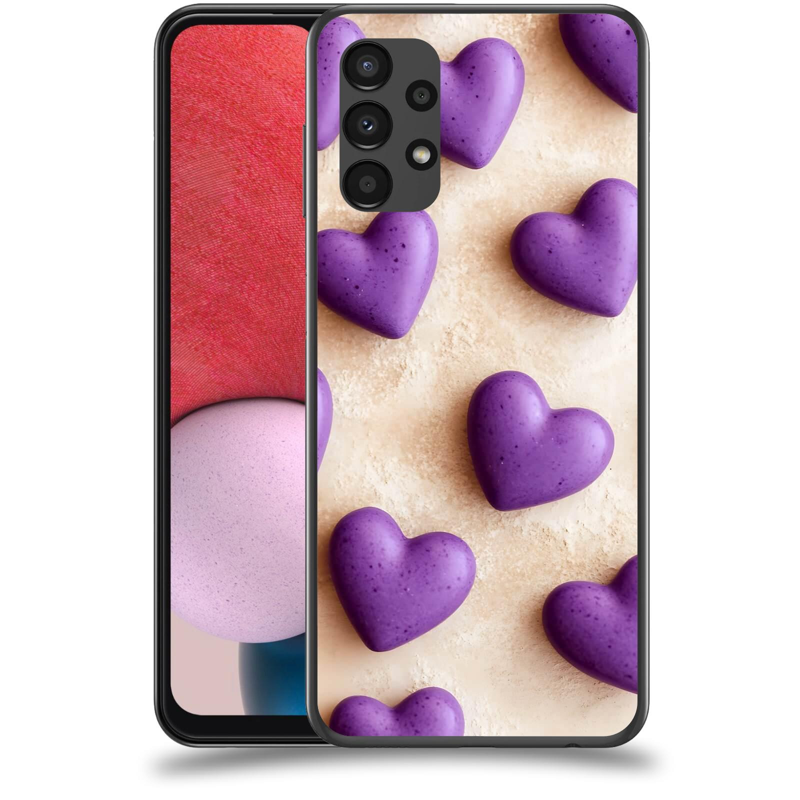 ACOVER Kryt na mobil Samsung Galaxy A13 4G A135 - Vášeň a Sladkost