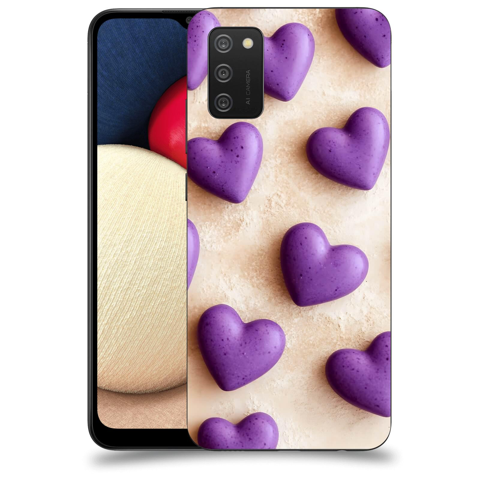ACOVER Kryt na mobil Samsung Galaxy A02s A025G - Vášeň a Sladkost