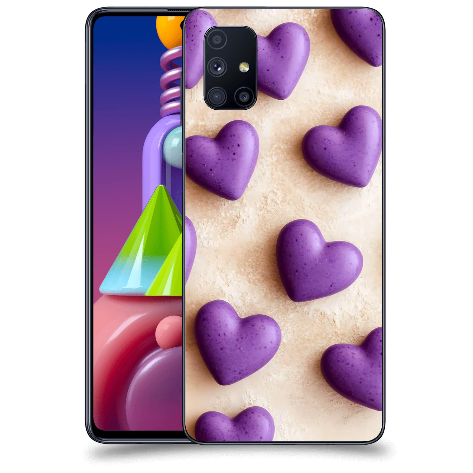 ACOVER Kryt na mobil Samsung Galaxy M51 M515F - Vášeň a Sladkost