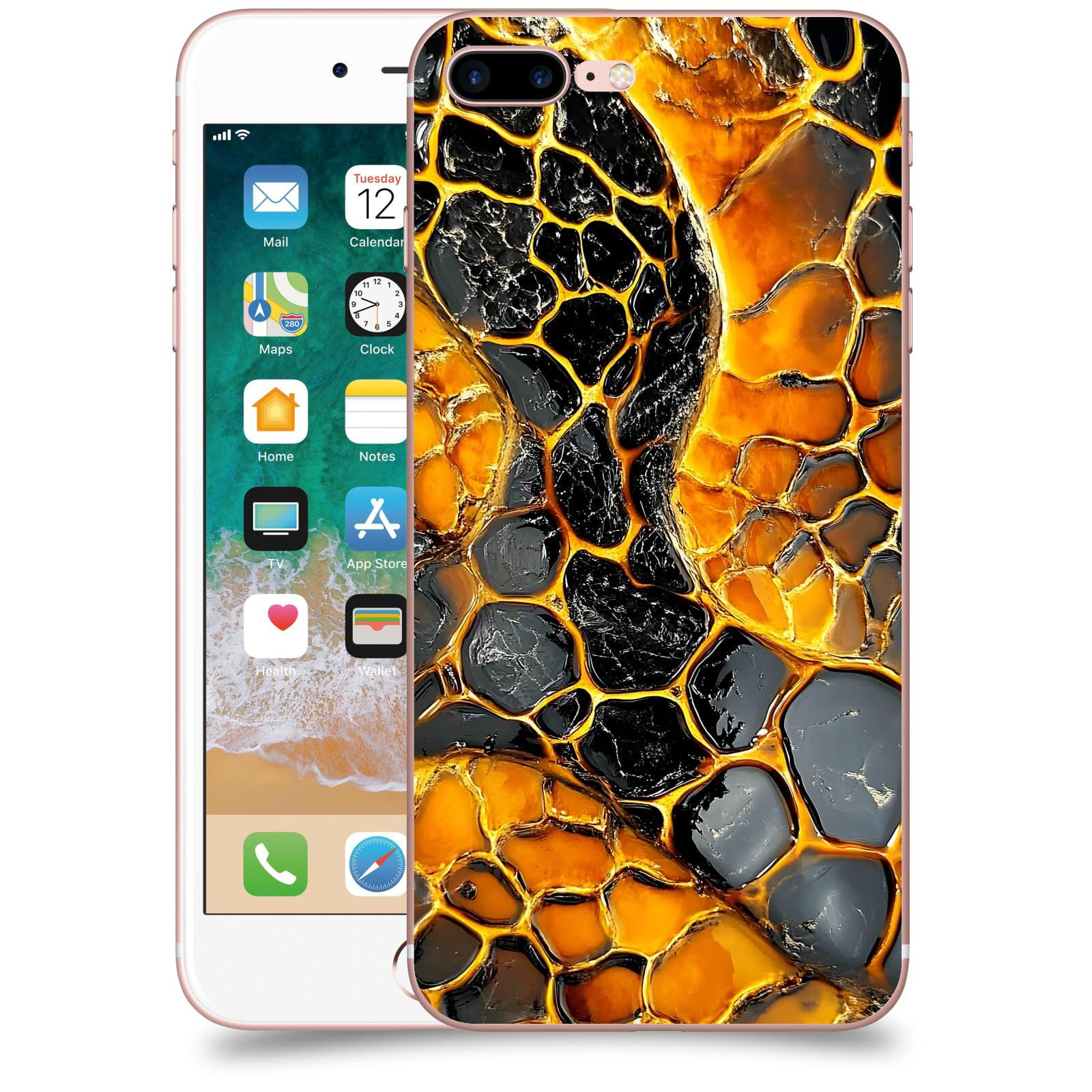 ACOVER Kryt na mobil Apple iPhone 7 Plus - Žár a Struktura