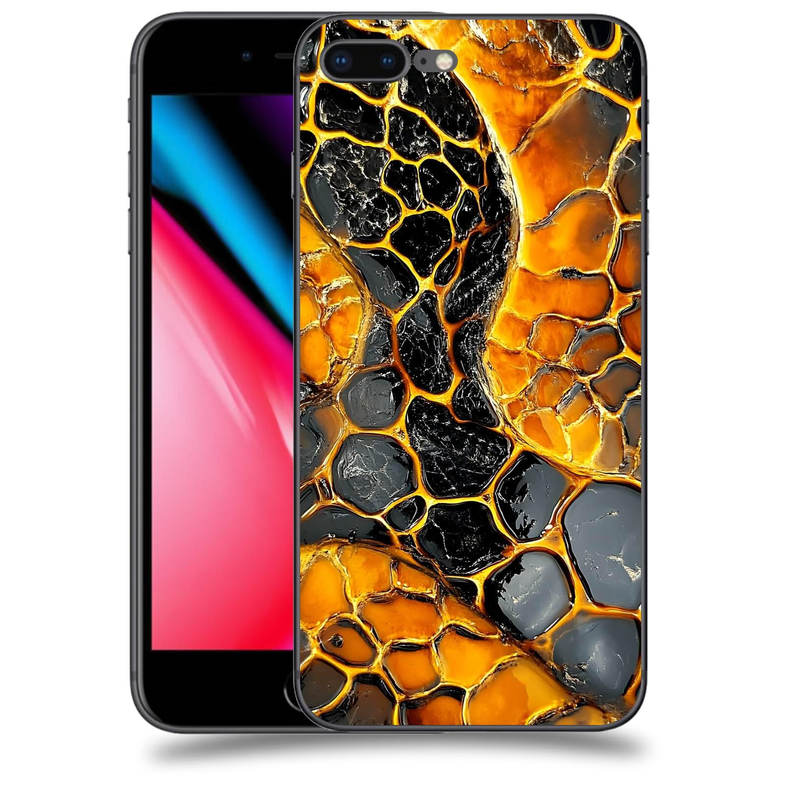 ACOVER Kryt na mobil Apple iPhone 8 Plus - Žár a Struktura