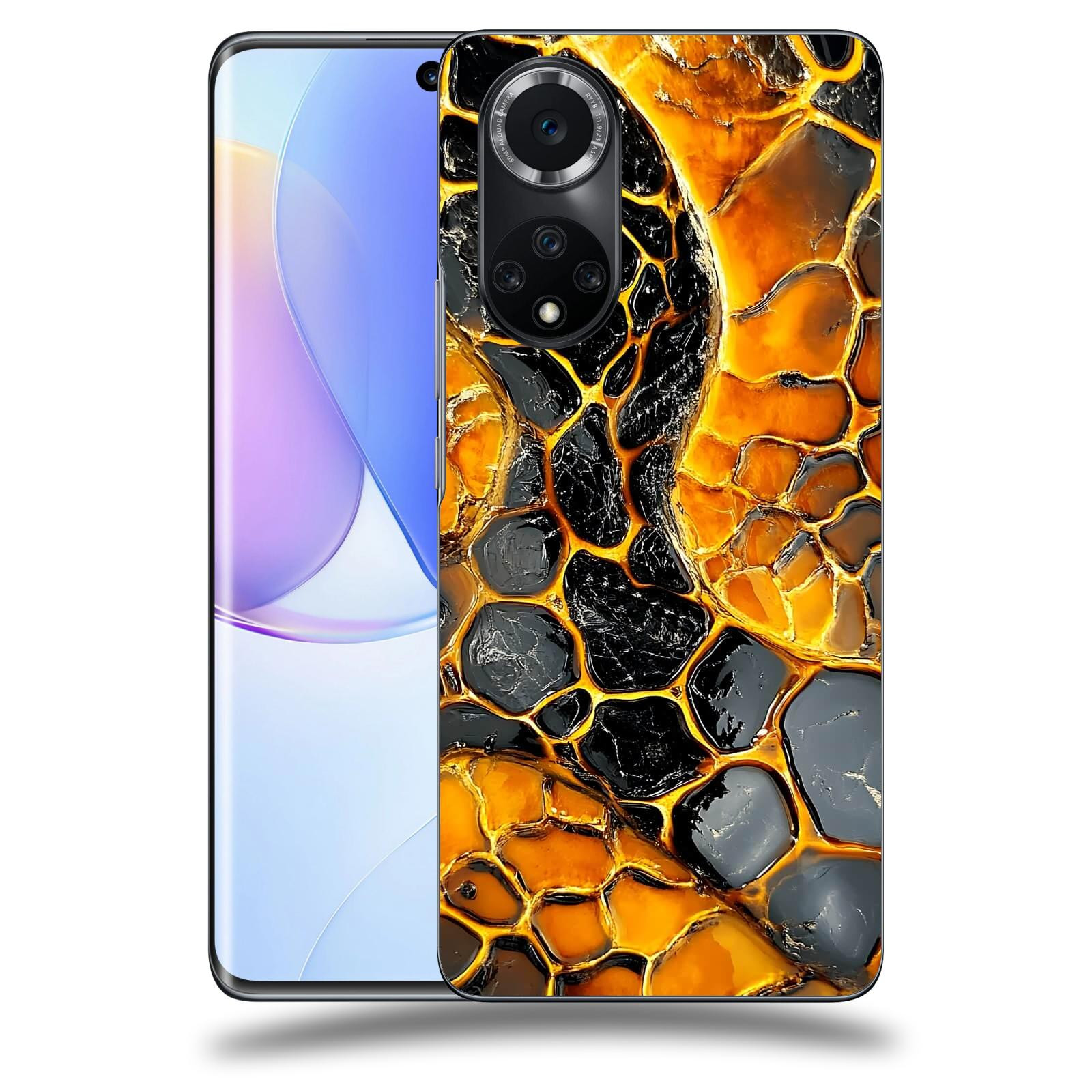 ACOVER Kryt na mobil Huawei Nova 9 - Žár a Struktura