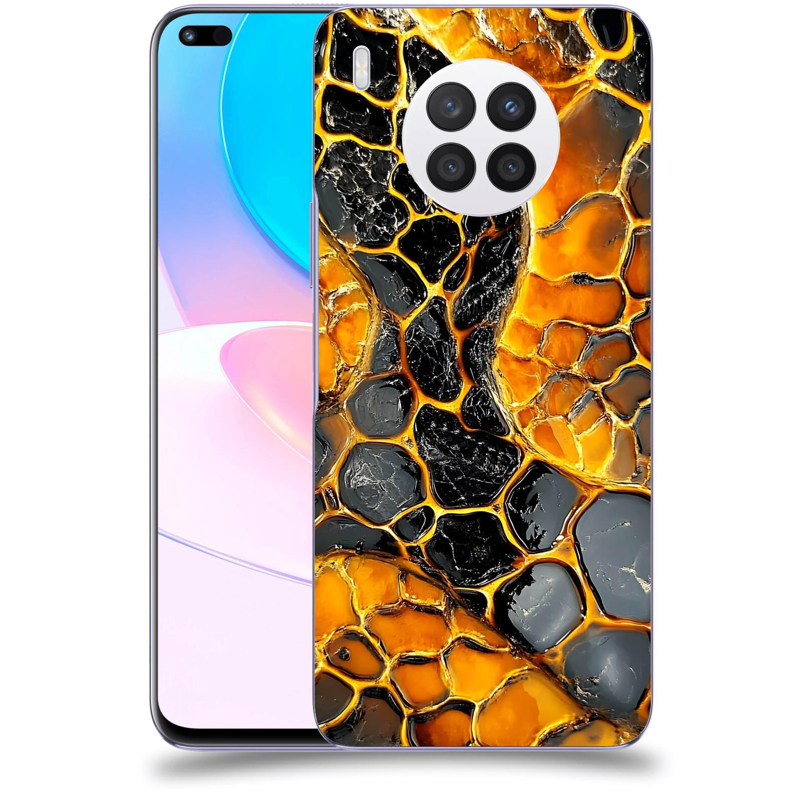 ACOVER Kryt na mobil Huawei Nova 8i - Žár a Struktura