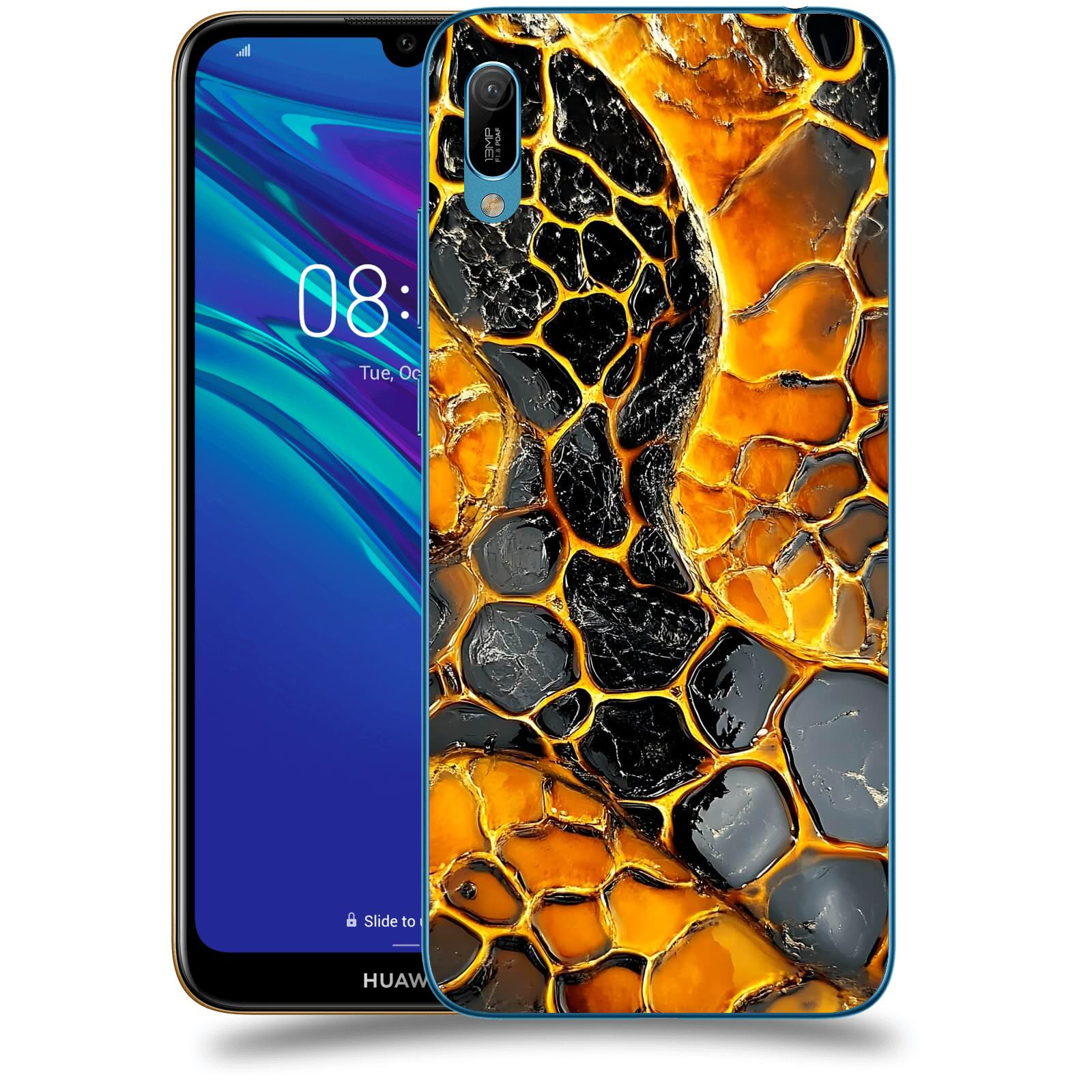 ACOVER Kryt na mobil Huawei Y6 2019 - Žár a Struktura