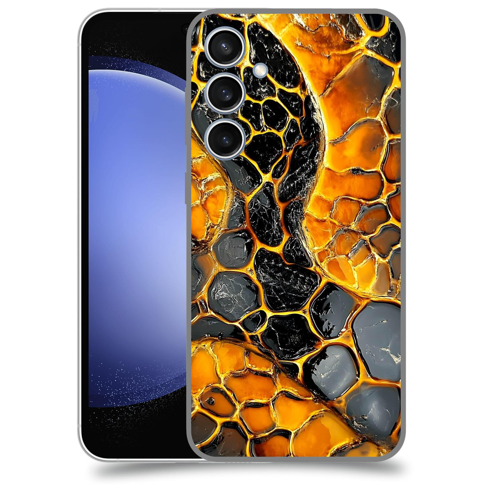 ACOVER Kryt na mobil Samsung Galaxy S23 FE - Žár a Struktura