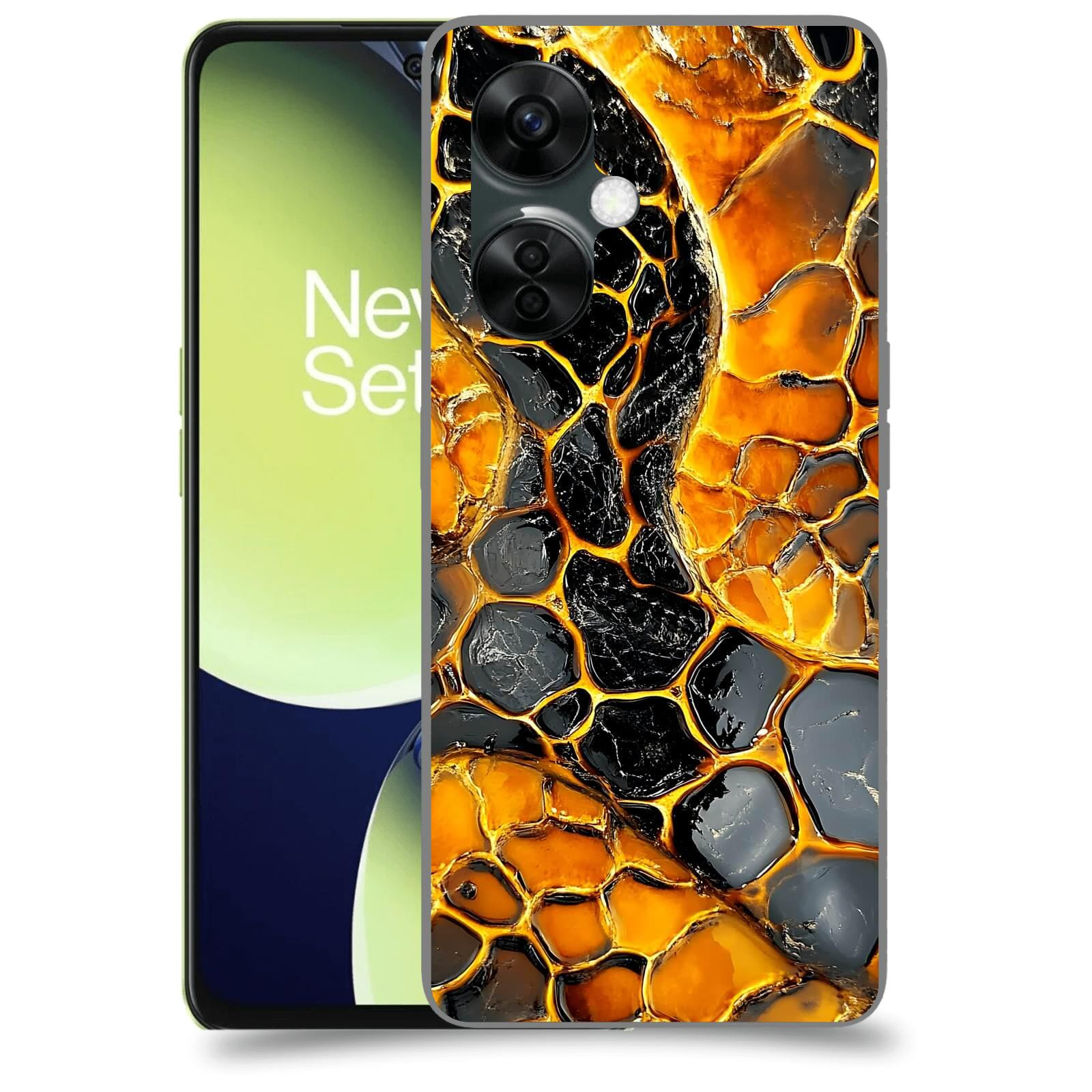 ACOVER Kryt na mobil OnePlus Nord CE 3 Lite 5G - Žár a Struktura