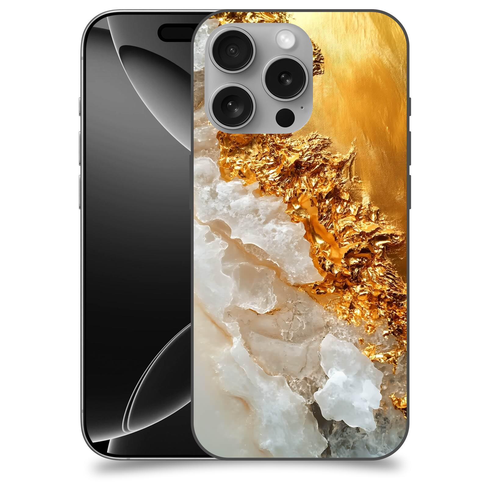 ACOVER kryt na mobil Apple iPhone 16 - Liquid Gold III