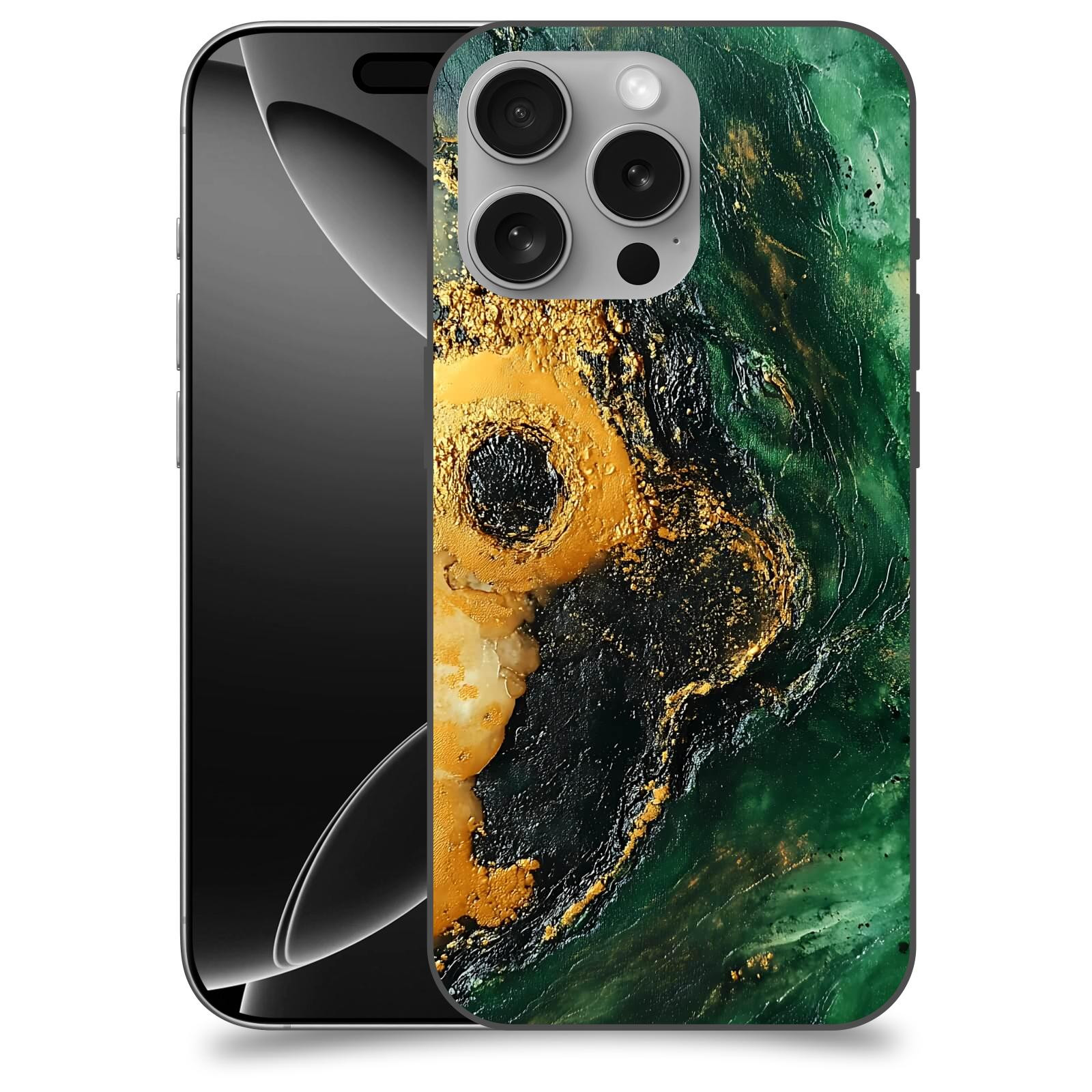ACOVER kryt na mobil Apple iPhone 16 - Golden Moss IV
