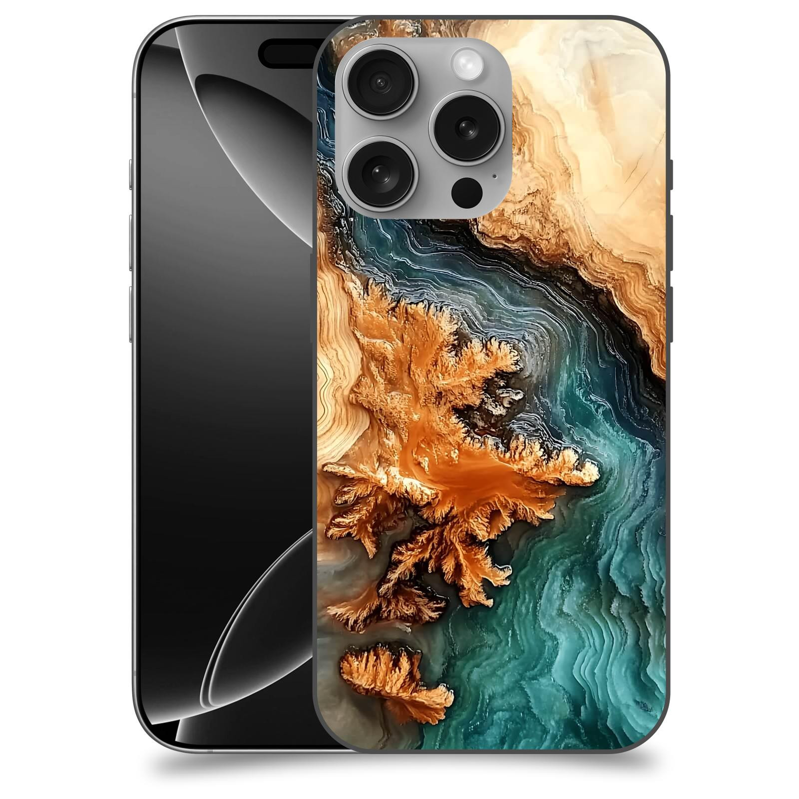 ACOVER kryt na mobil Apple iPhone 16 - Minerální tok
