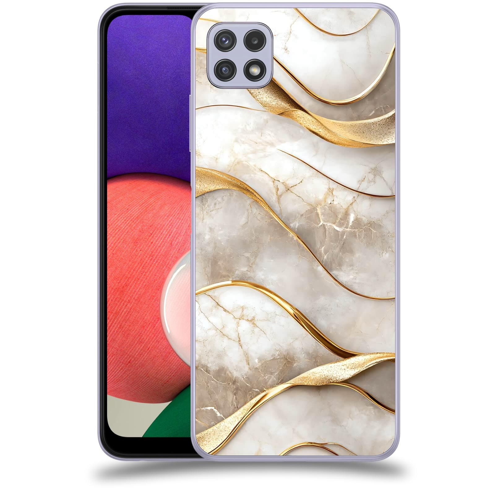 ACOVER Kryt na mobil Samsung Galaxy A22 5G A226B - Elegantní plynutí