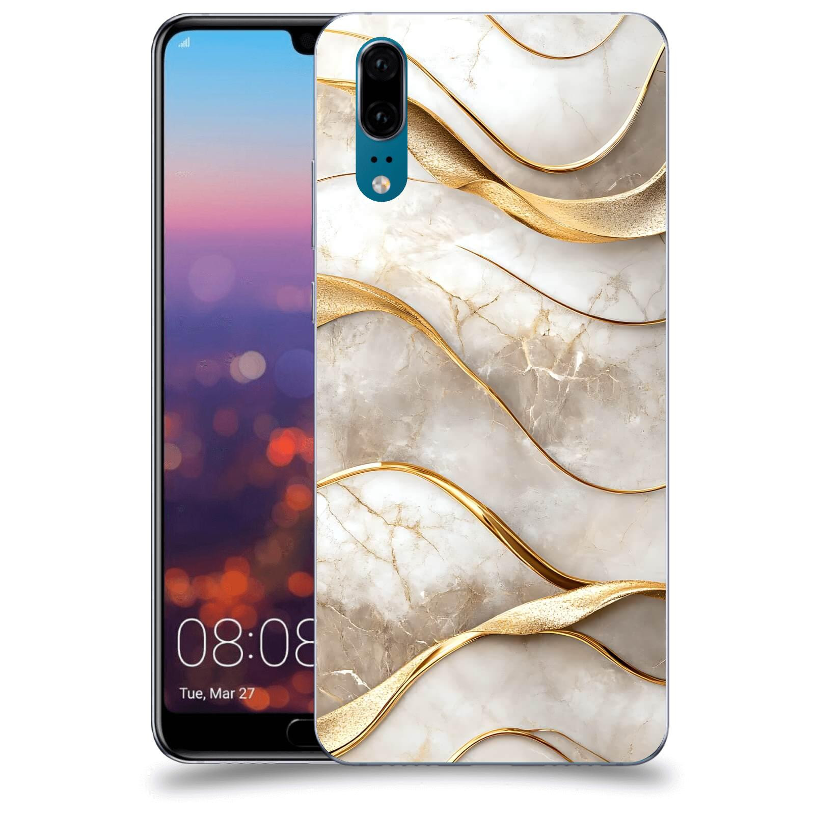 ACOVER Kryt na mobil Huawei P20 - Elegantní plynutí