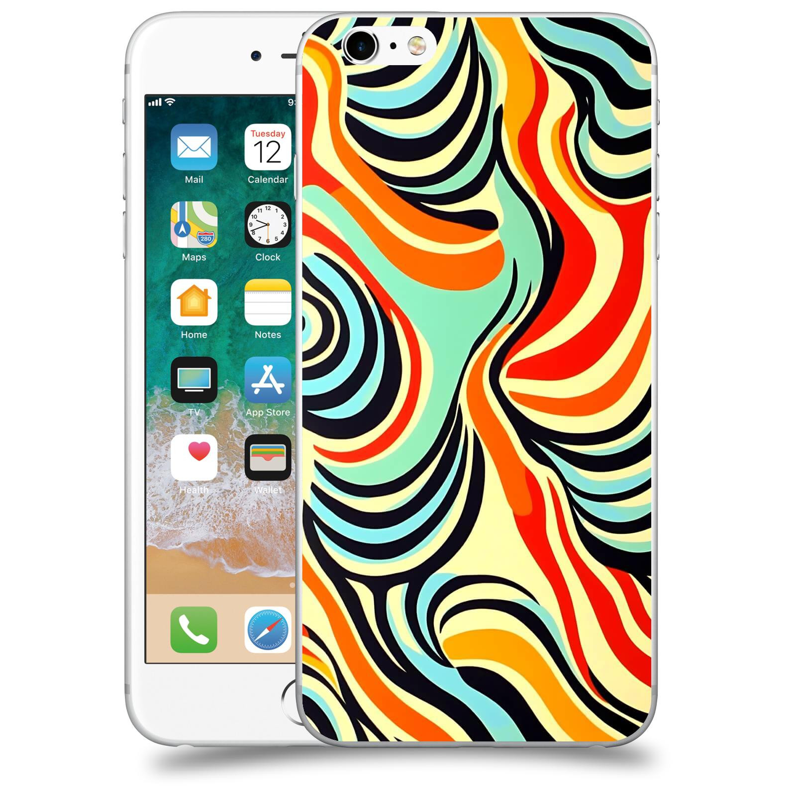 ACOVER Kryt na mobil Apple iPhone 6 Plus/6S Plus - Dynamické proudy