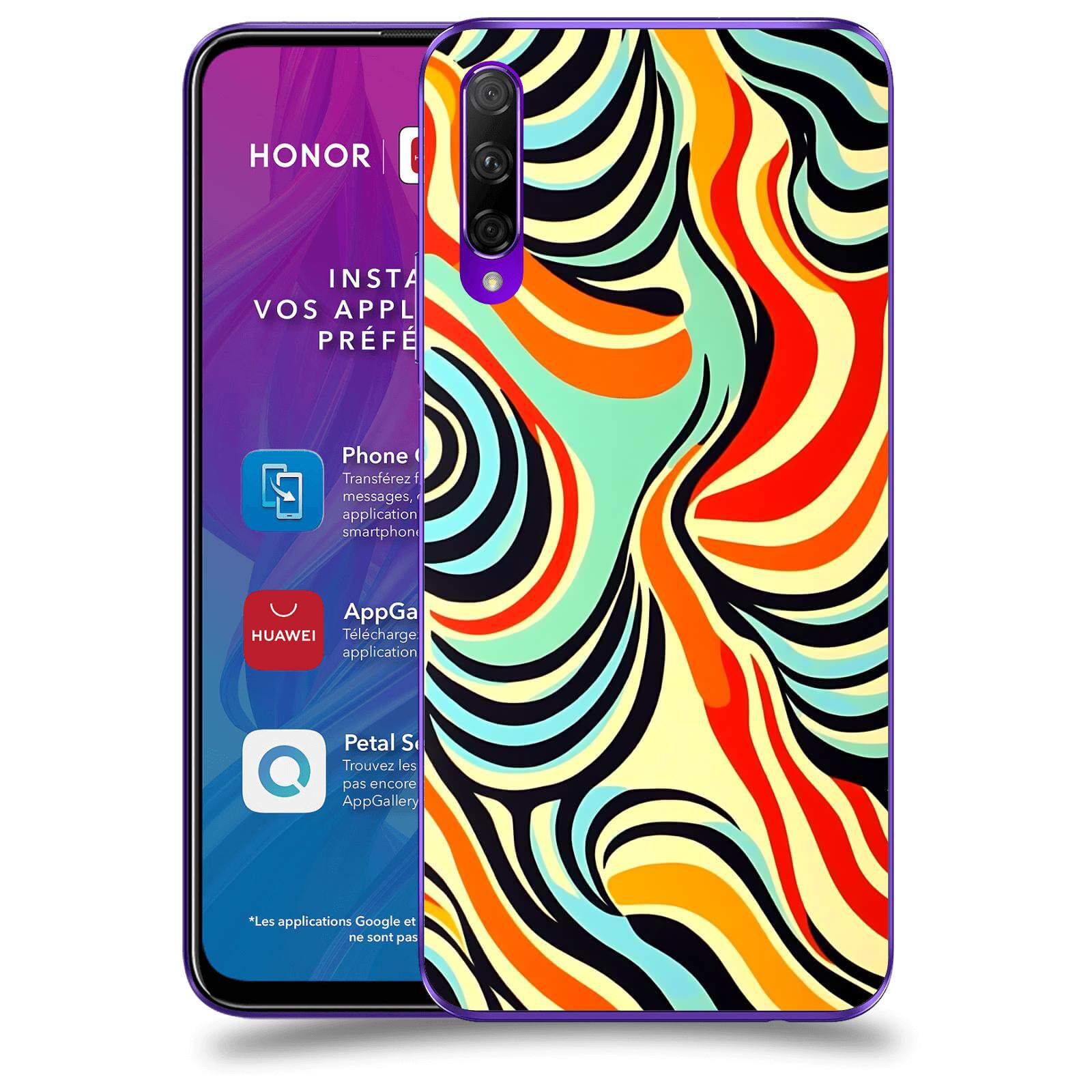 ACOVER Kryt na mobil Honor 9X Pro - Dynamické proudy