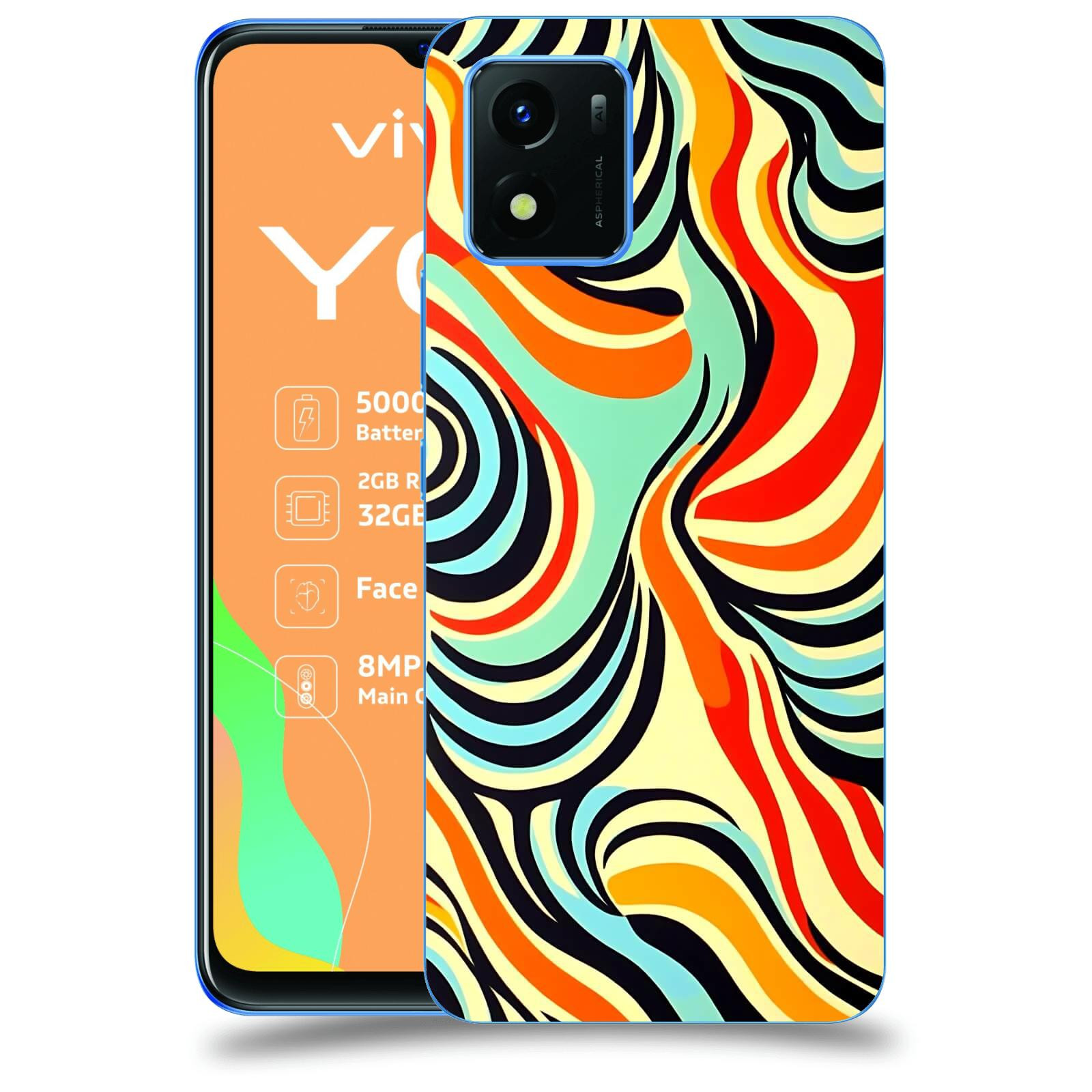 ACOVER Kryt na mobil Vivo Y01 - Dynamické proudy