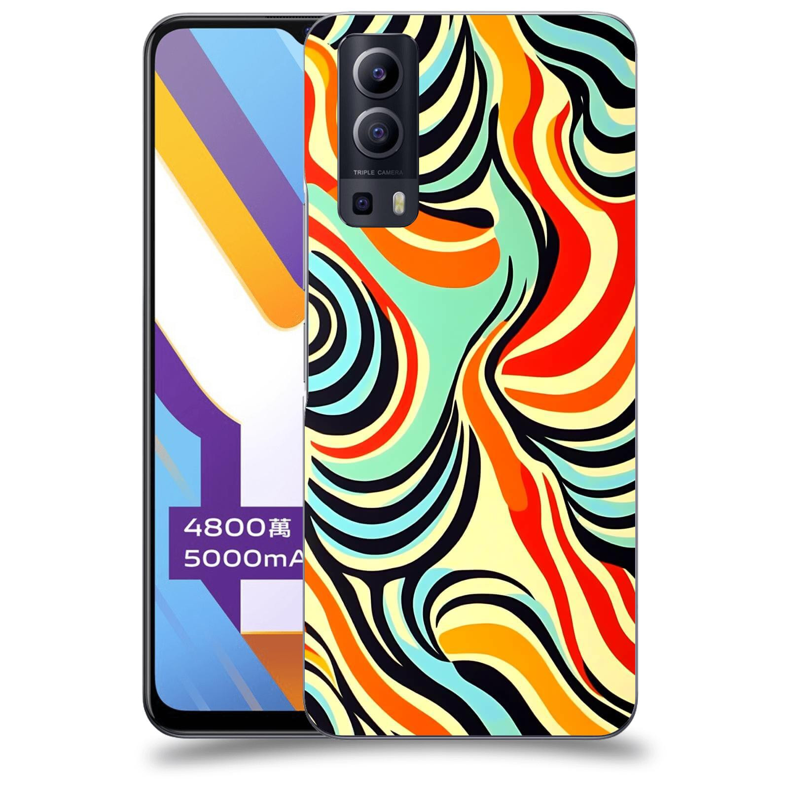 ACOVER Kryt na mobil Vivo Y52 5G - Dynamické proudy