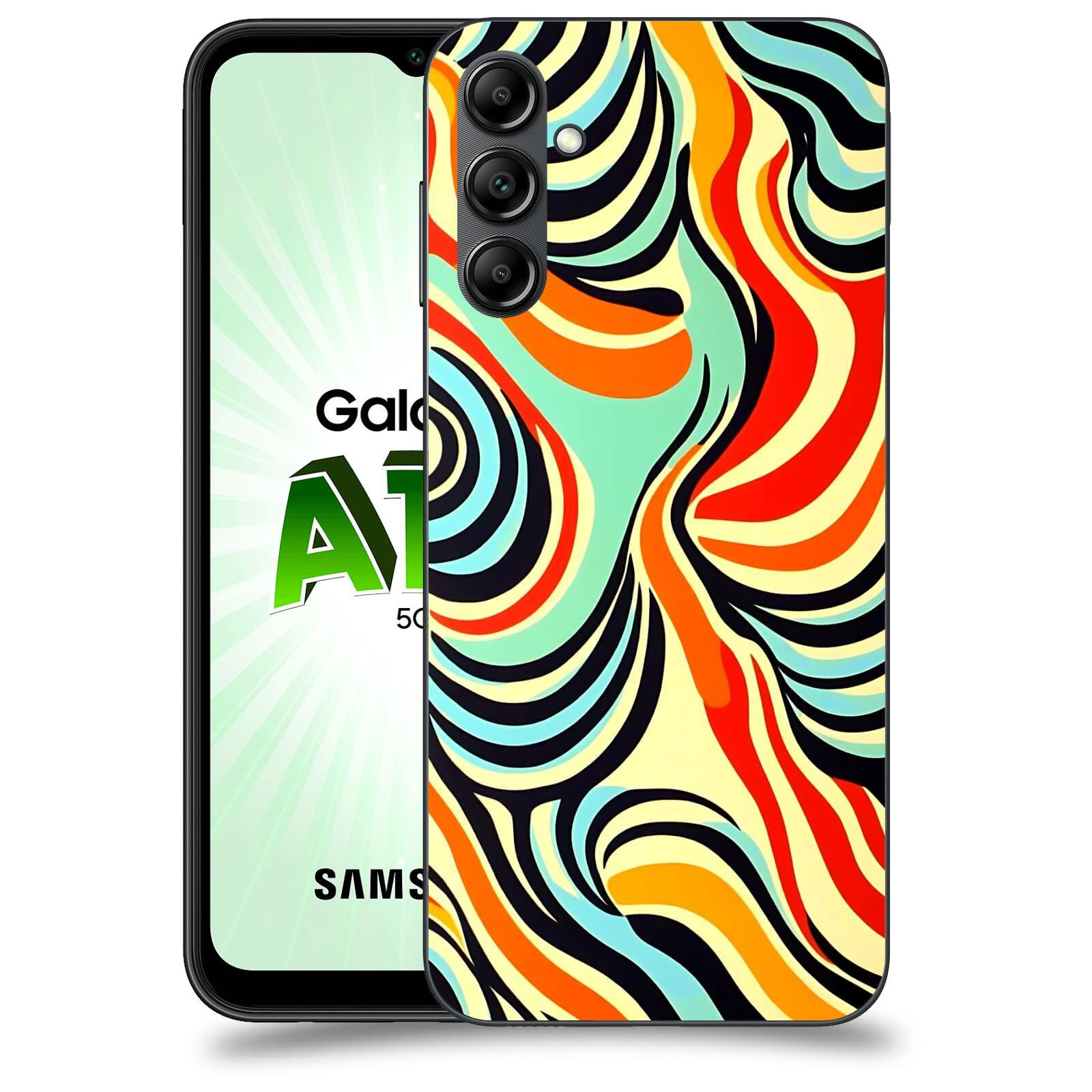 ACOVER Kryt na mobil Samsung Galaxy A14 5G - Dynamické proudy