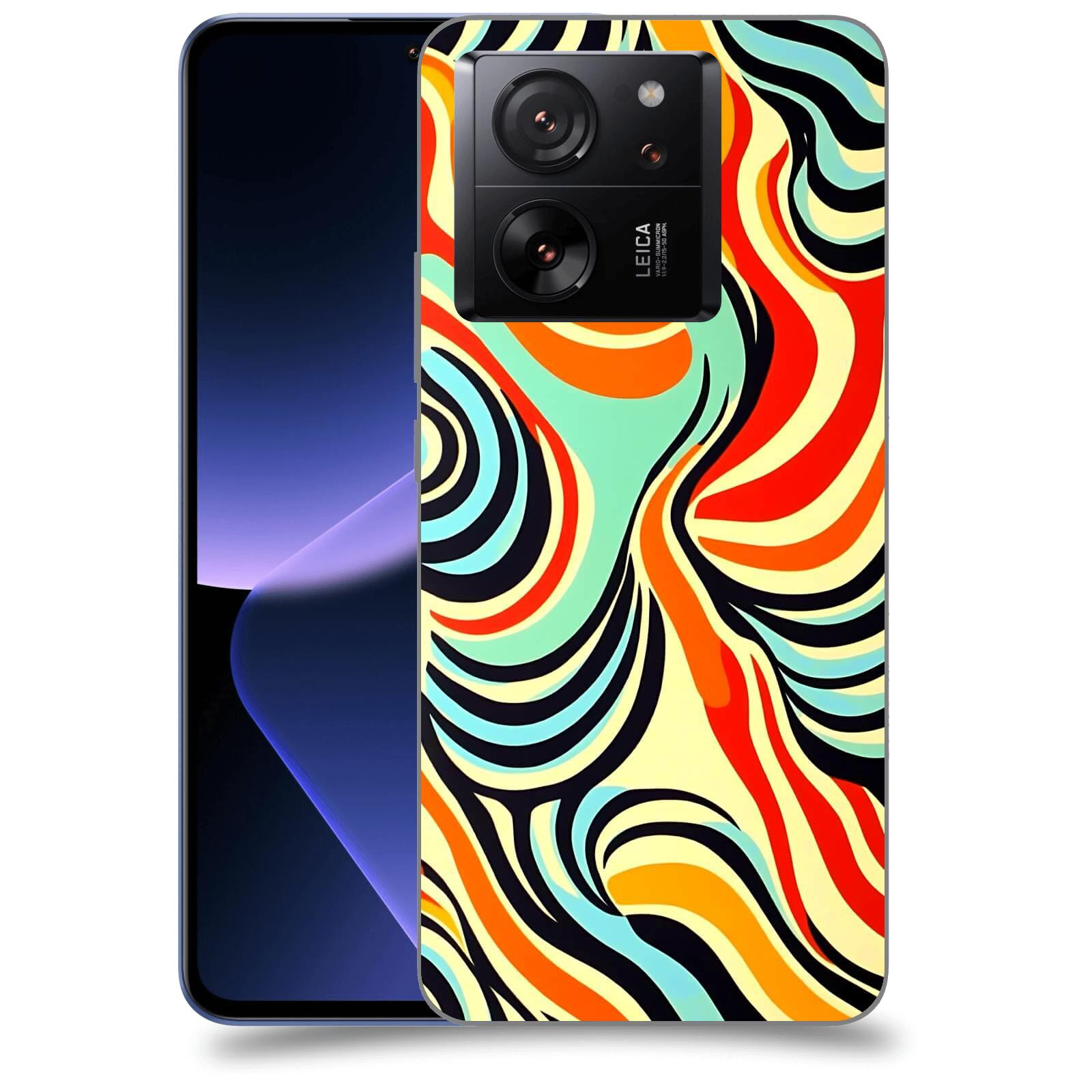ACOVER Kryt na mobil Xiaomi 13T - Dynamické proudy