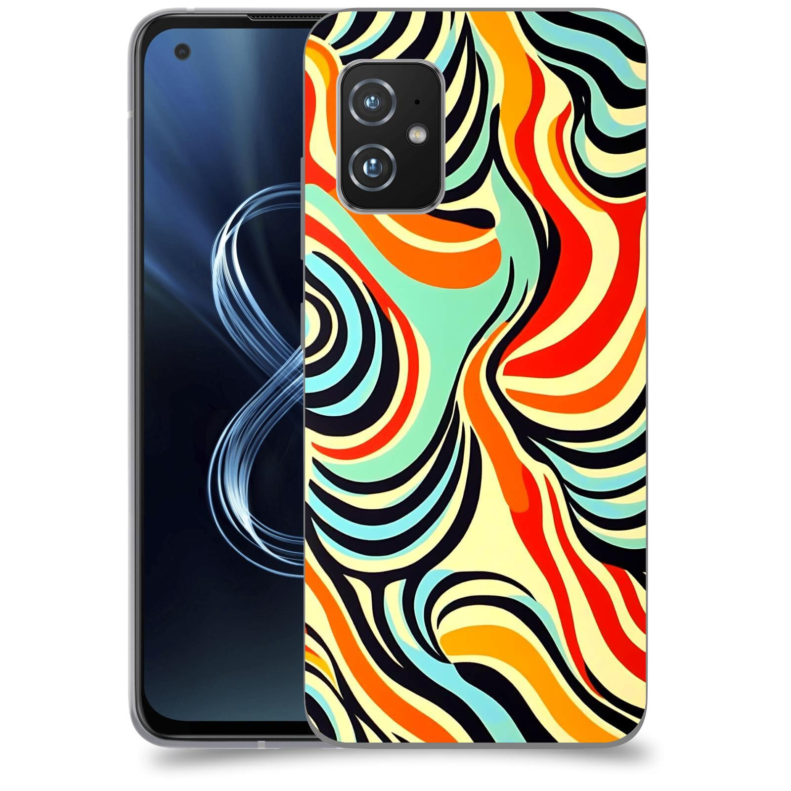 ACOVER Kryt na mobil Honor Magic5 Lite 5G - Dynamické proudy