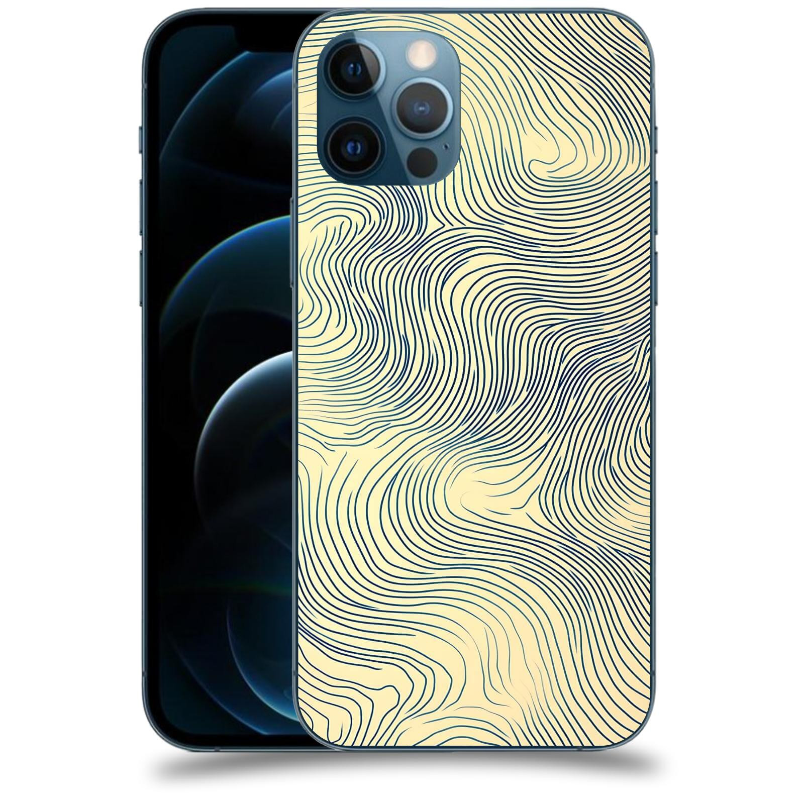 ACOVER Kryt na mobil Apple iPhone 12 Pro - Dynamická textura