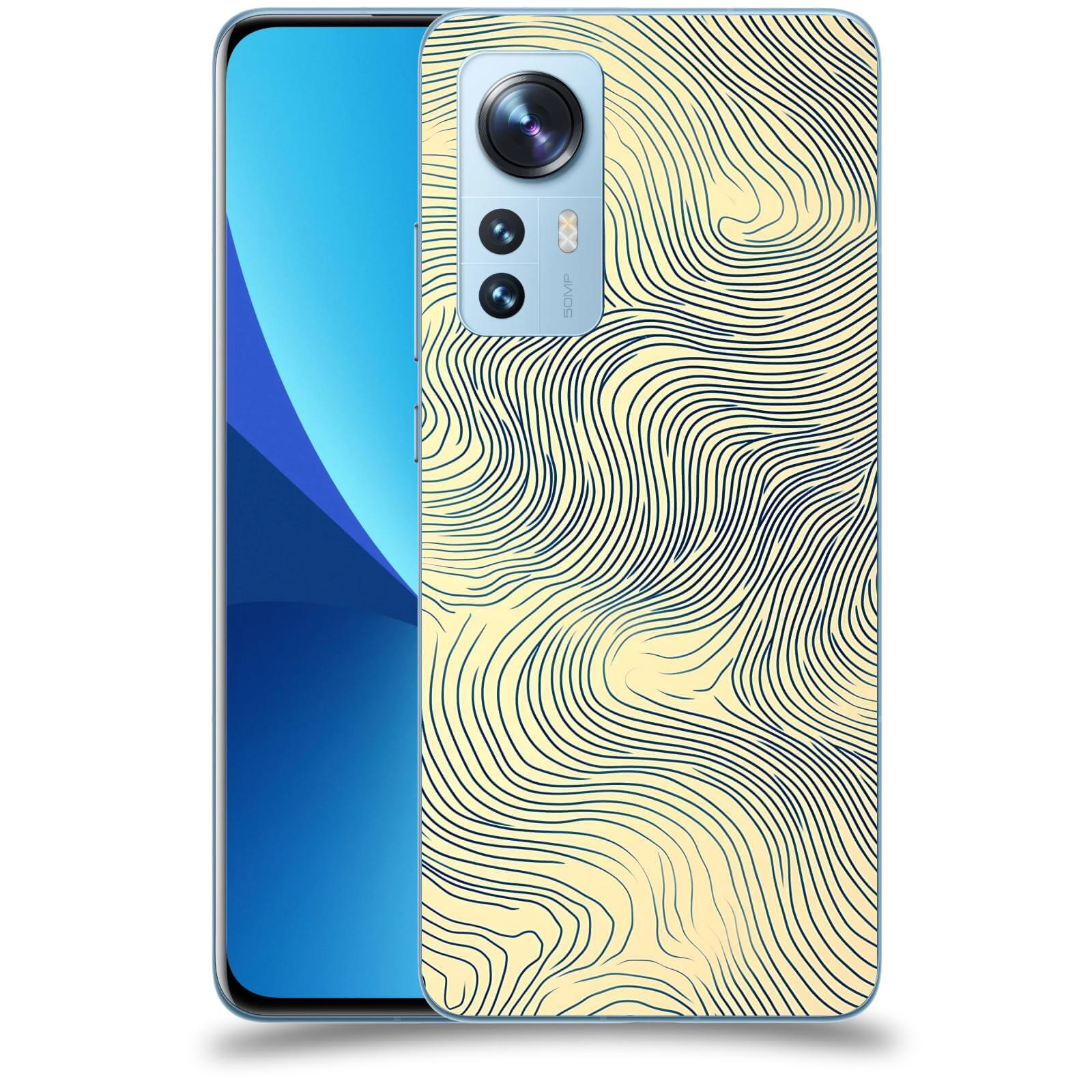 ACOVER Kryt na mobil Xiaomi 12X - Dynamická textura