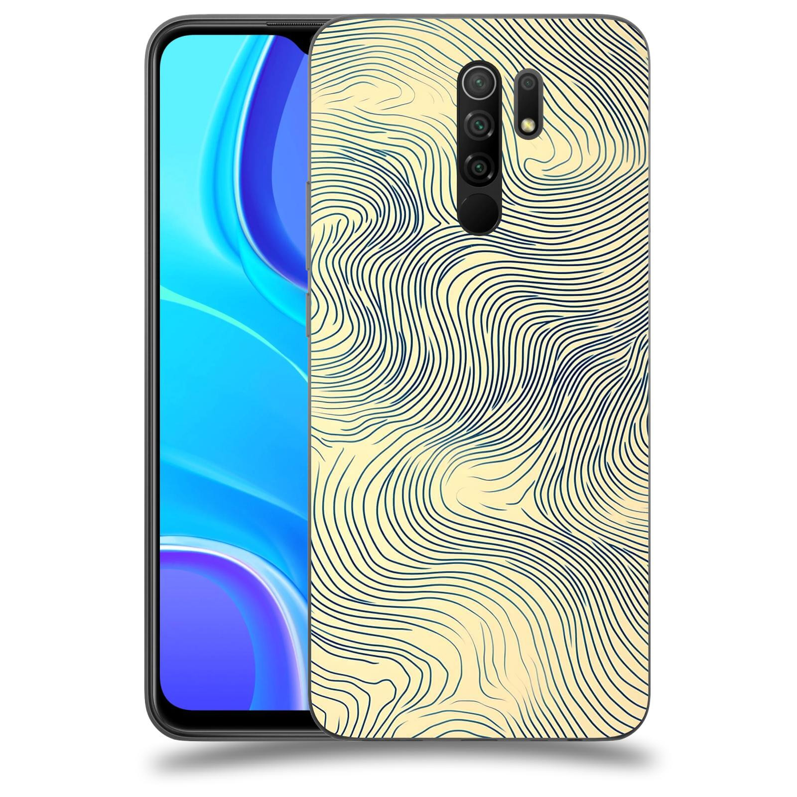 ACOVER Kryt na mobil Xiaomi Redmi 9 - Dynamická textura