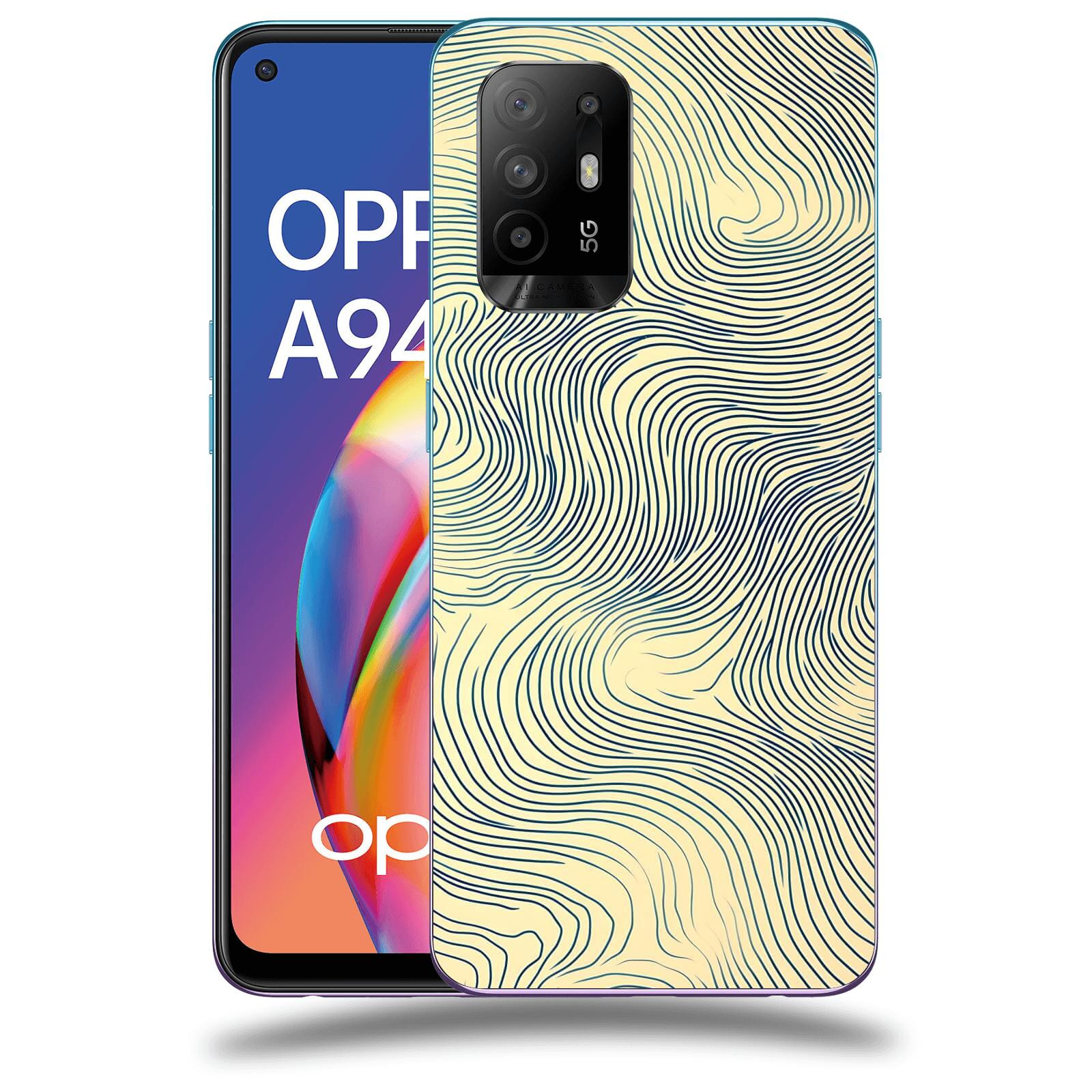 ACOVER Kryt na mobil OPPO A94 5G - Dynamická textura