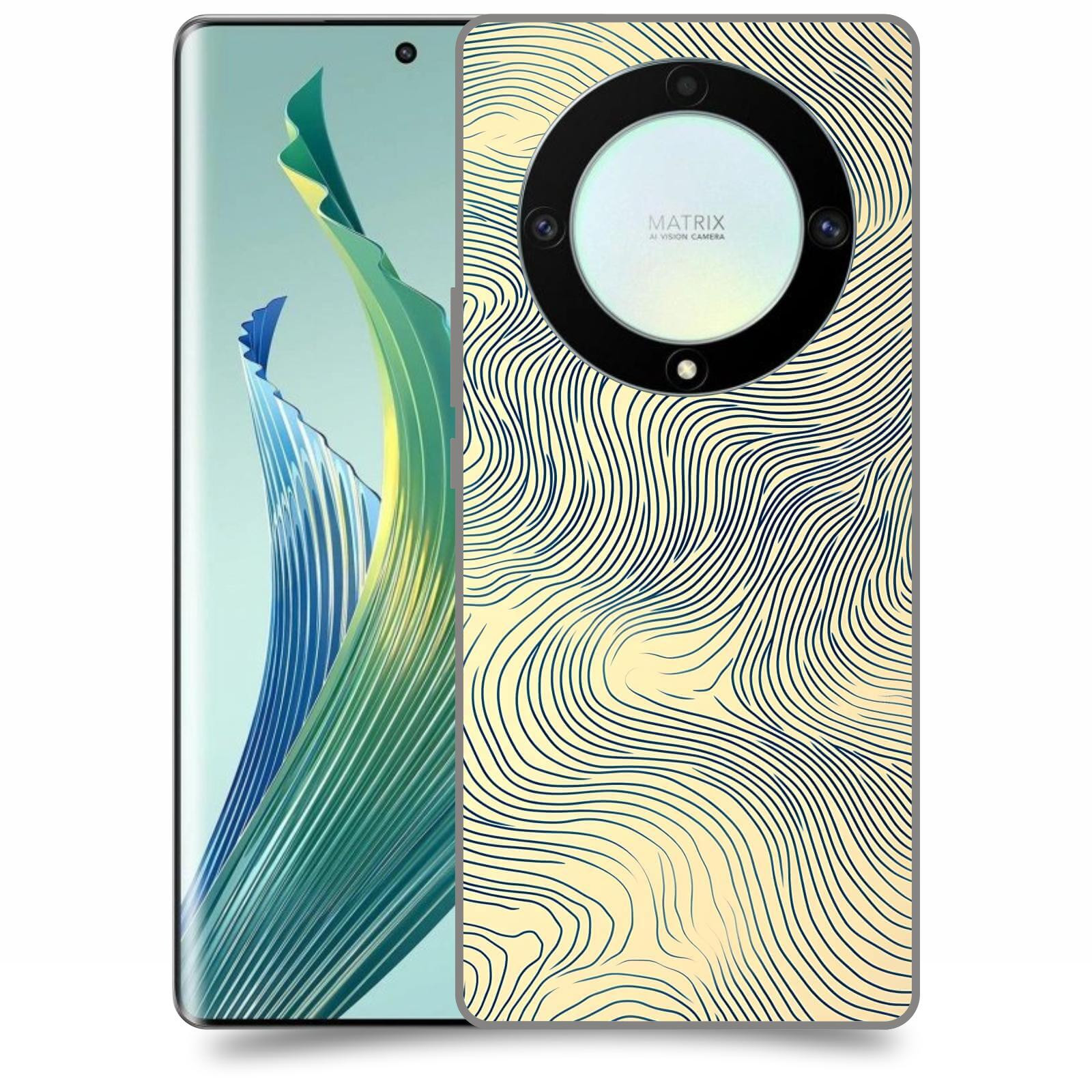 ACOVER Kryt na mobil Honor Magic 5 Lite 5G - Dynamická textura