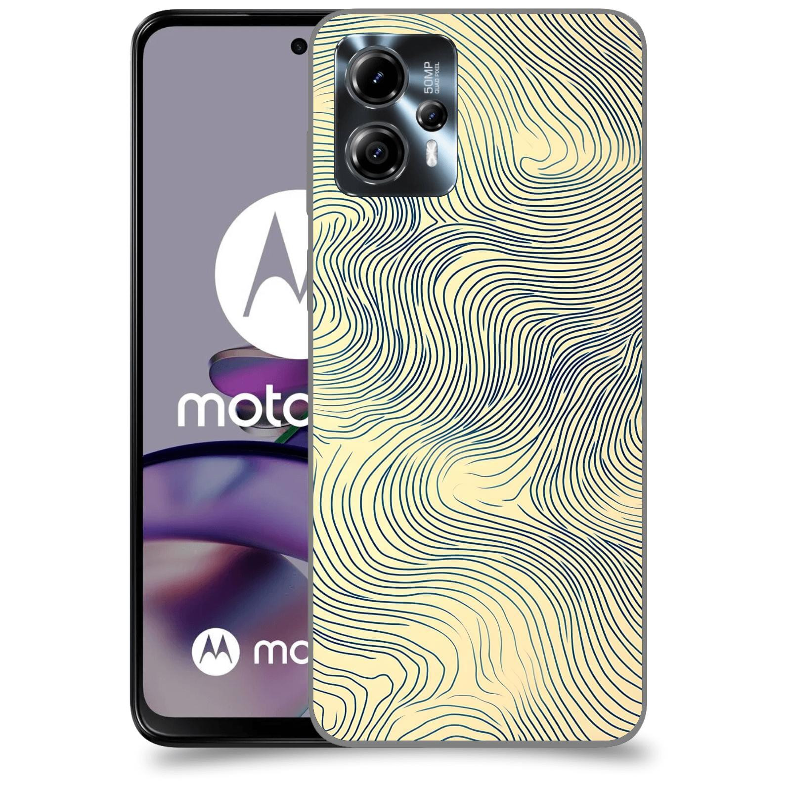 ACOVER Kryt na mobil Motorola Moto G13 - Dynamická textura