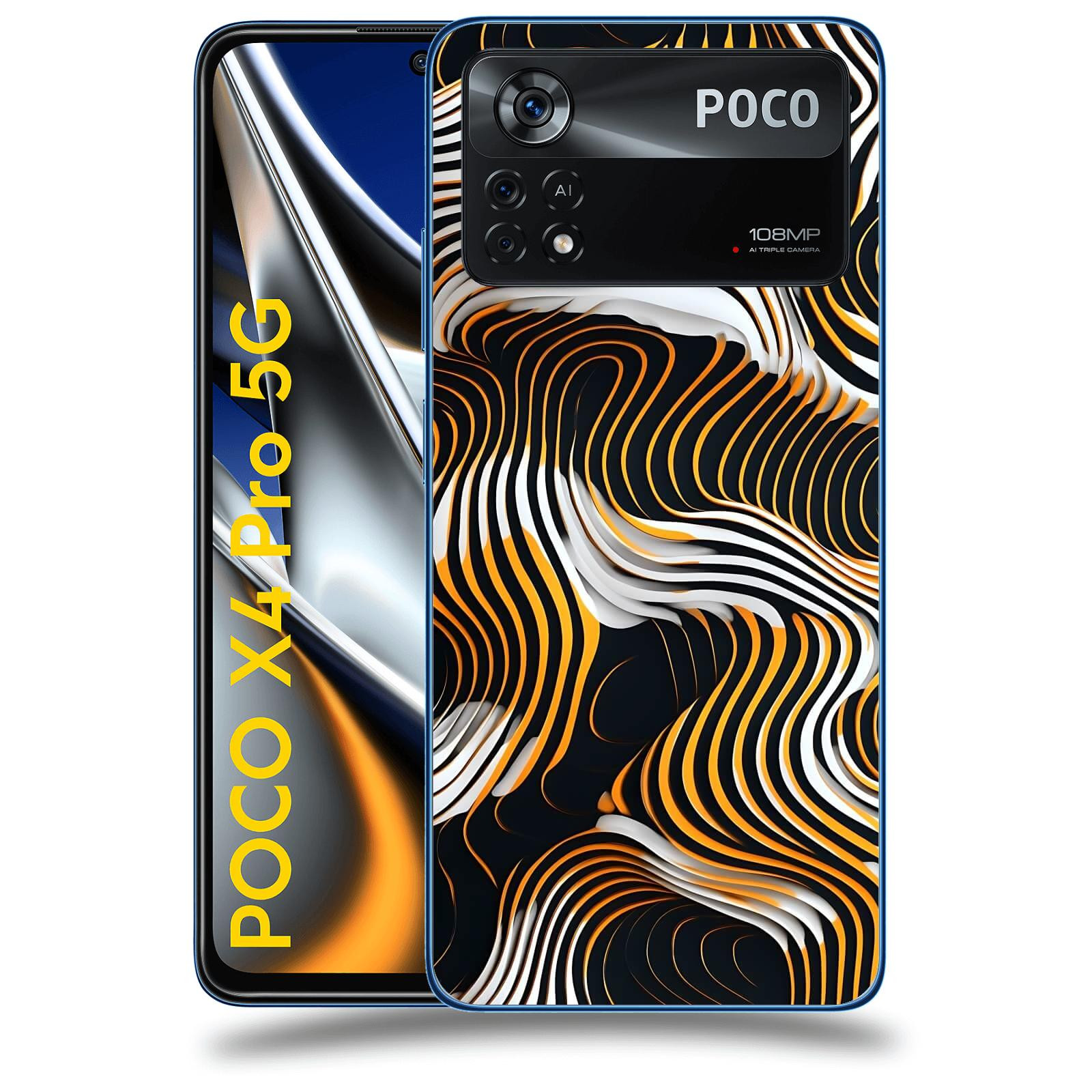 ACOVER Kryt na mobil Xiaomi Poco X4 Pro 5G - Dynamická hloubka