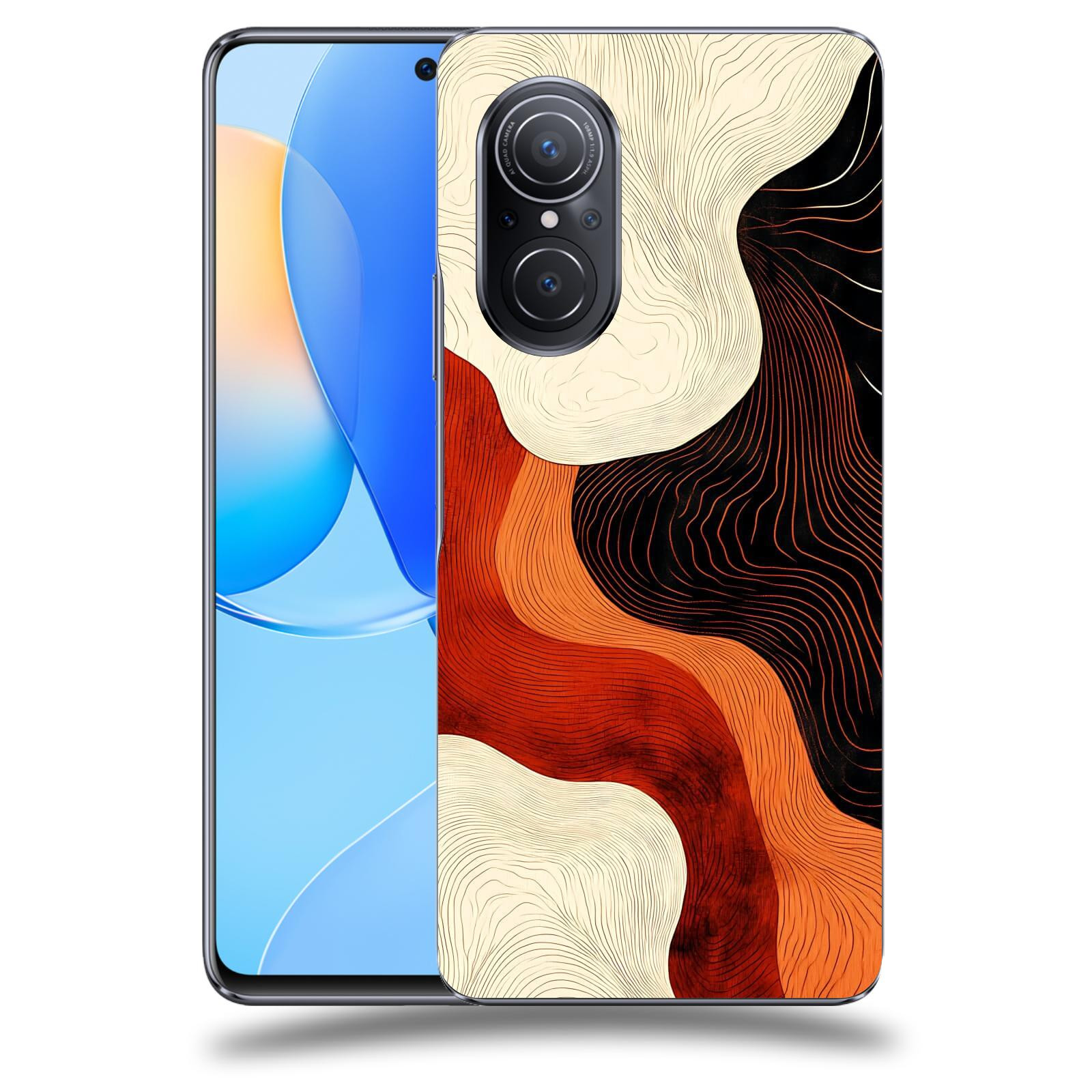 ACOVER Kryt na mobil Huawei Nova 9 SE - Dřevěná harmonie