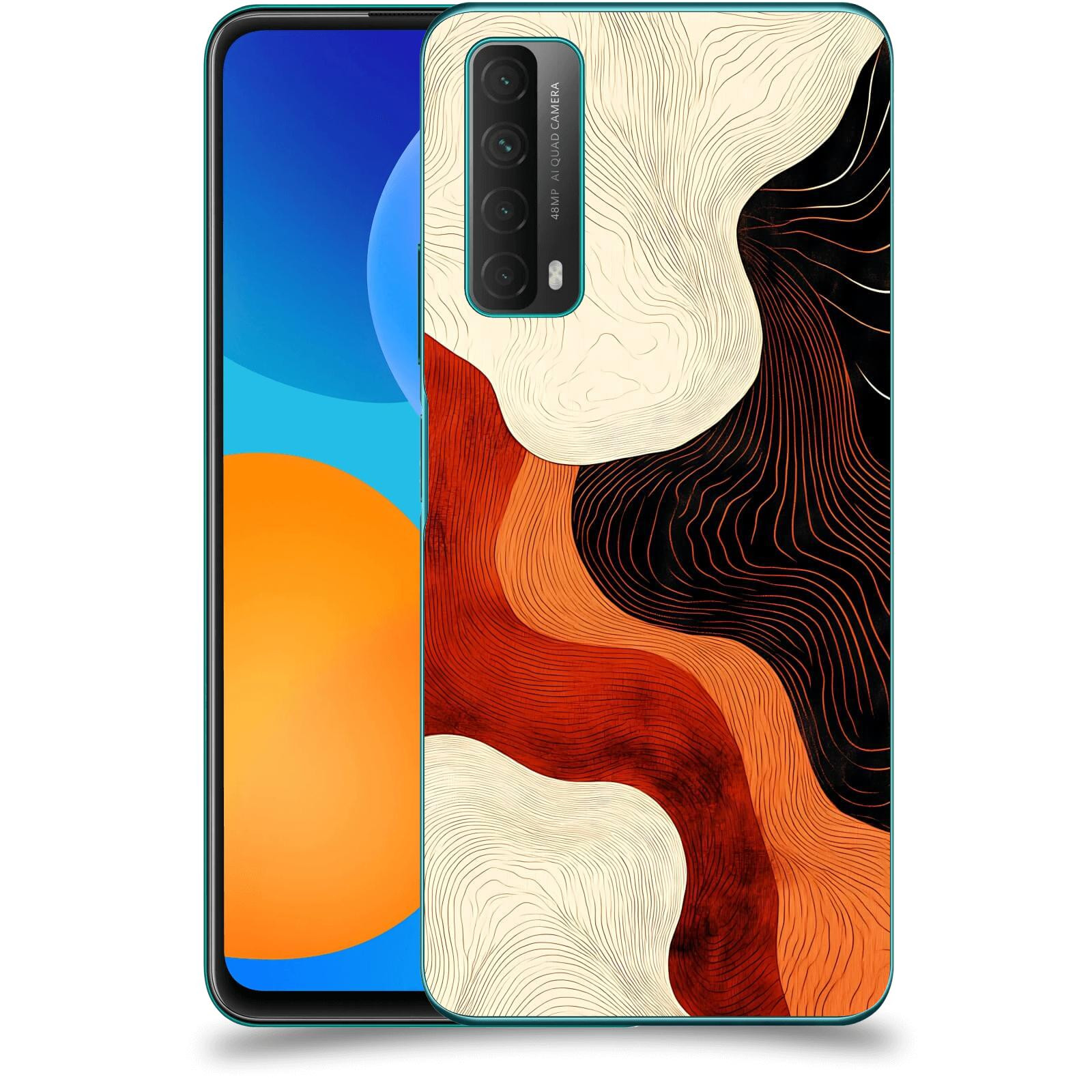 ACOVER Kryt na mobil Huawei P Smart 2021 - Dřevěná harmonie