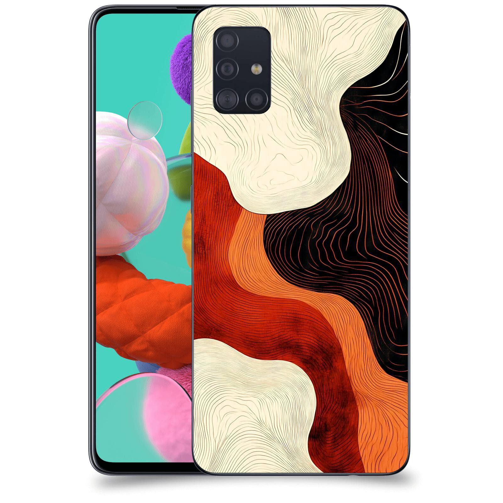 ACOVER Kryt na mobil Samsung Galaxy A51 A515F - Dřevěná harmonie