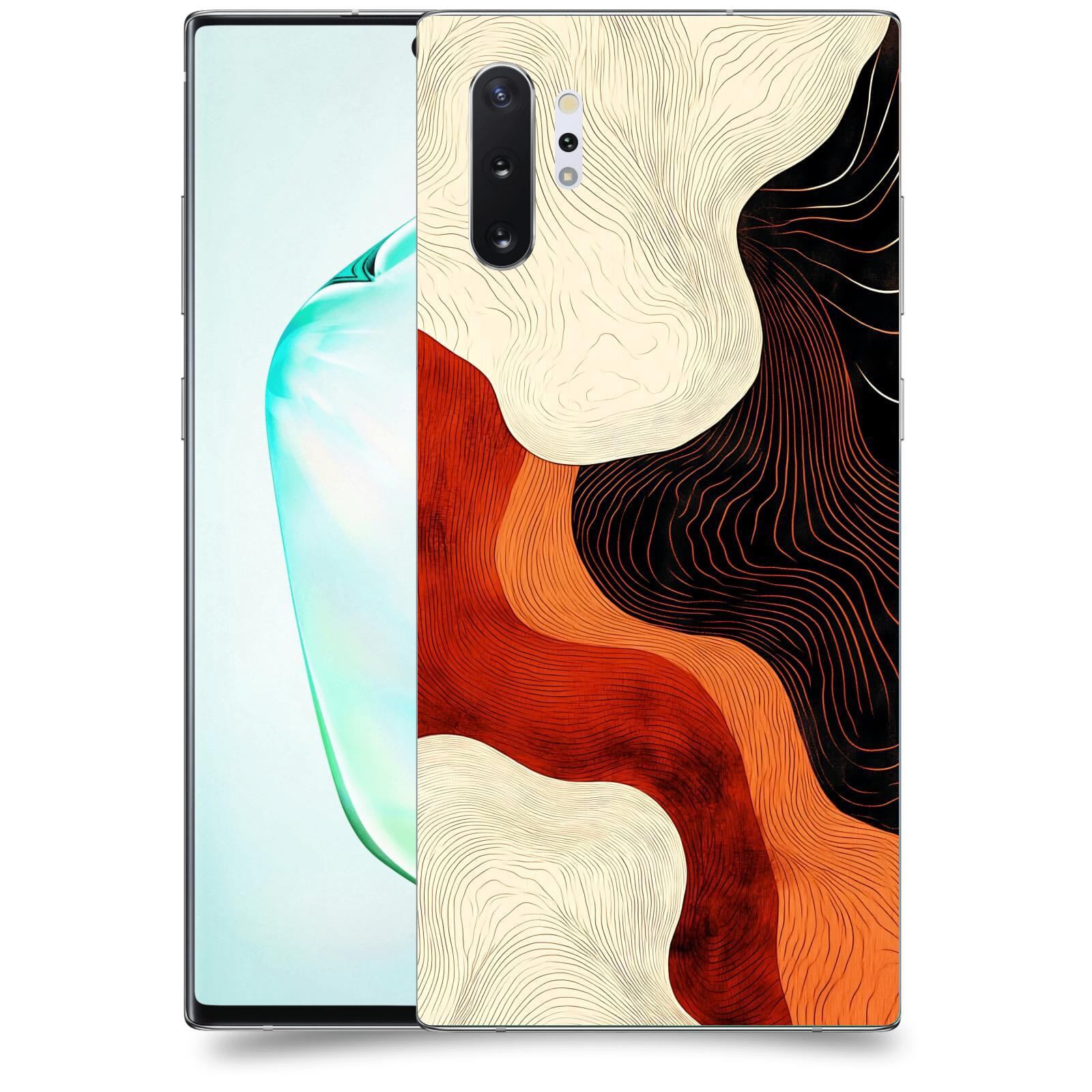 ACOVER Kryt na mobil Samsung Galaxy Note 10+ N975F - Dřevěná harmonie