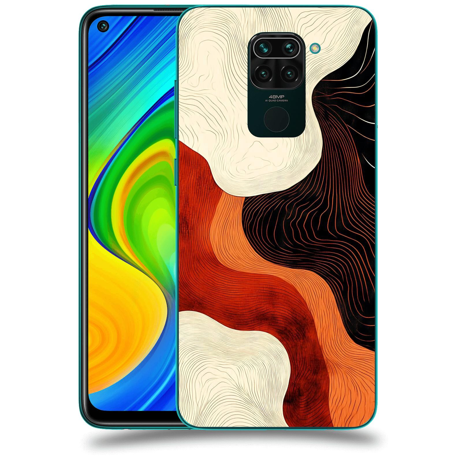 ACOVER Kryt na mobil Xiaomi Redmi Note 9 - Dřevěná harmonie